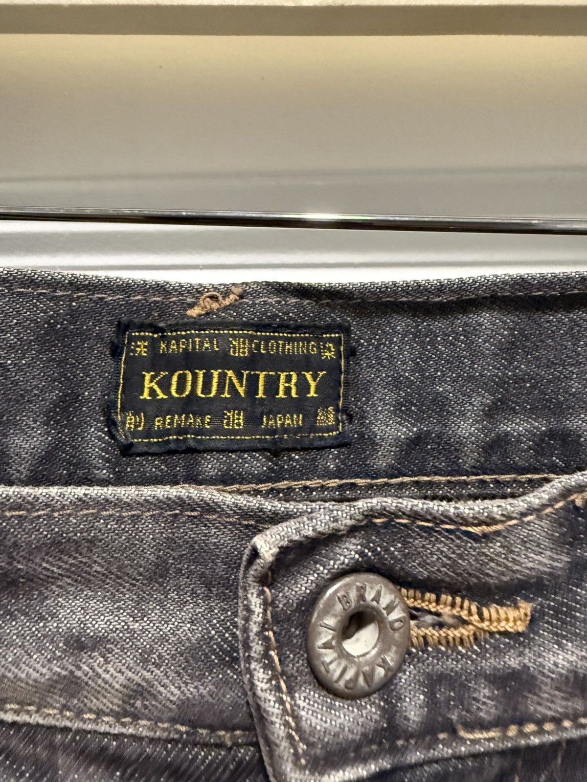 Kapital Kapital bone shorts washed black sz.38 Size US 38 / EU 54 - 2 Thumbnail