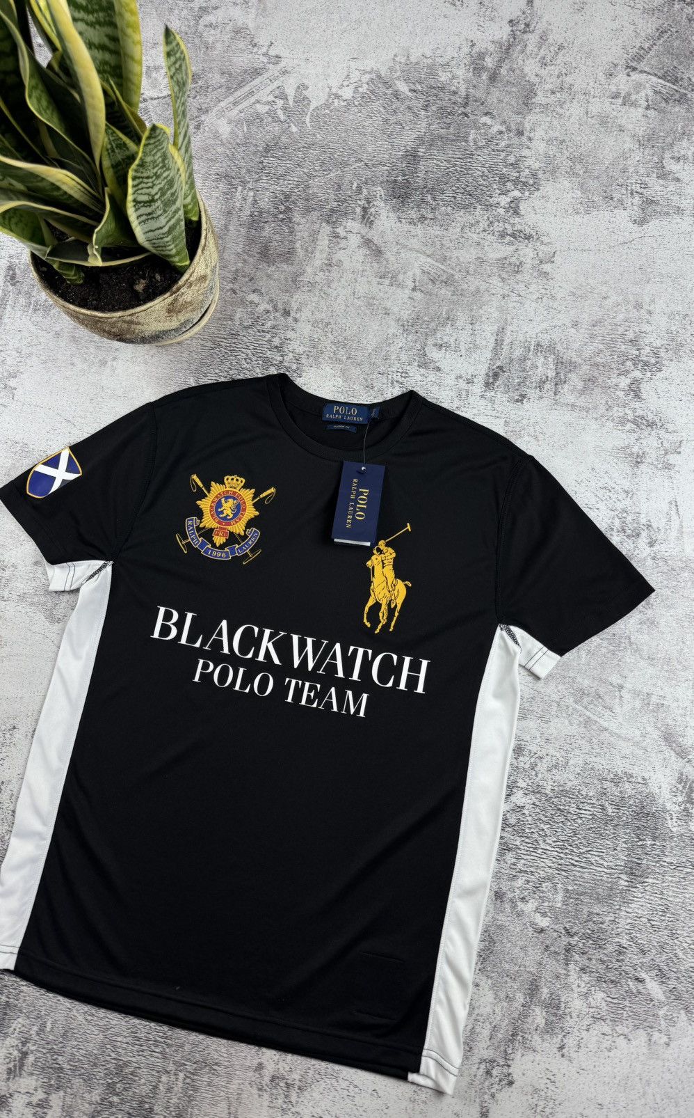 Polo Ralph Lauren NEW Polo Ralph Lauren USA Blackwatch Big Pony T Shirt Tee Size US S / EU 44-46 / 1 - 3 Thumbnail