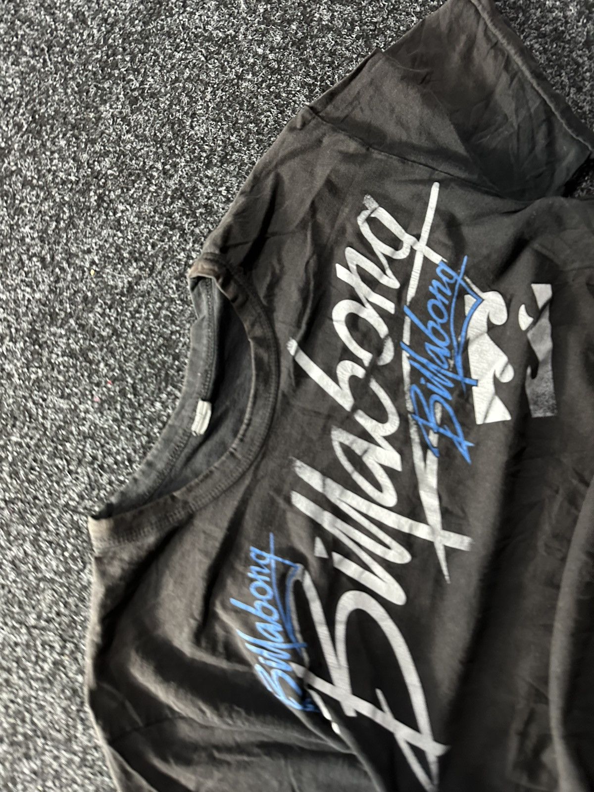 Billabong × Vintage 🚨Vintage 90s Big Logo BILLABONG faded distressed RARE Y2K Size US M / EU 48-50 / 2 - 3 Thumbnail