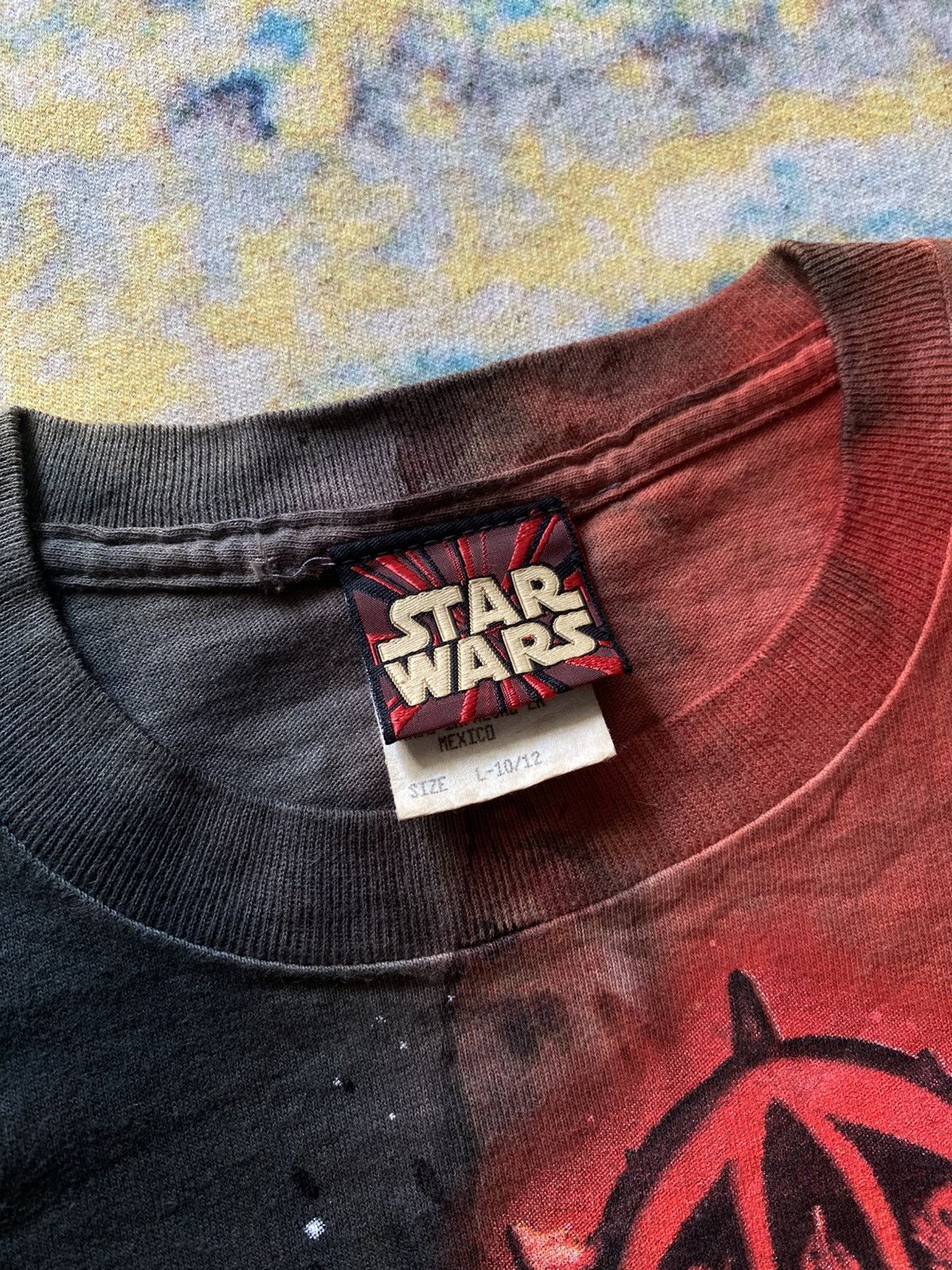 Other Vintage Unworn Star Wars Ep 1 Darth Maul Tie Dye T-shirt Size US L / EU 52-54 / 3 - 7 Thumbnail