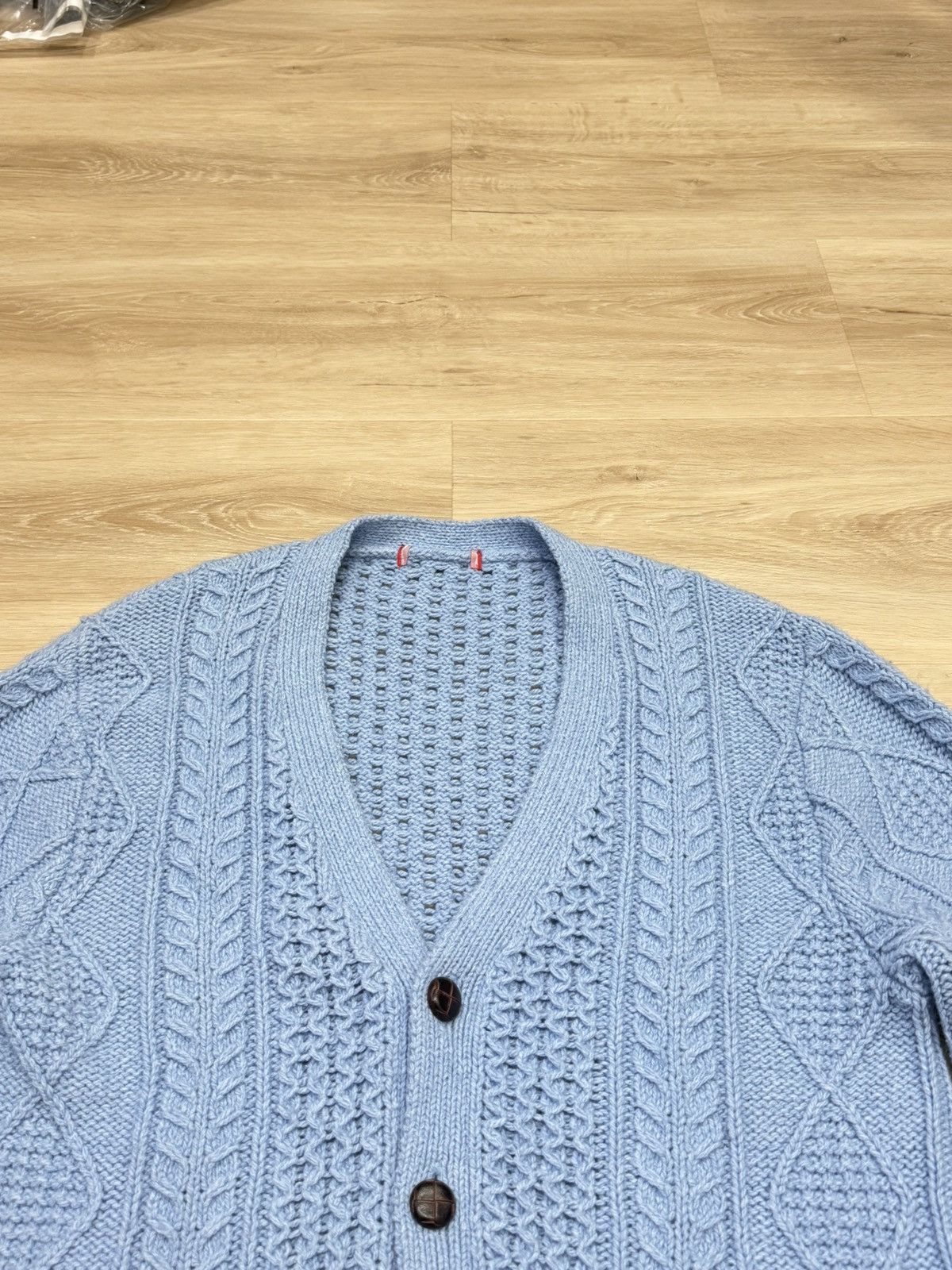 Supreme Supreme Cable Knit Cardgian Size US L / EU 52-54 / 3 - 4 Thumbnail
