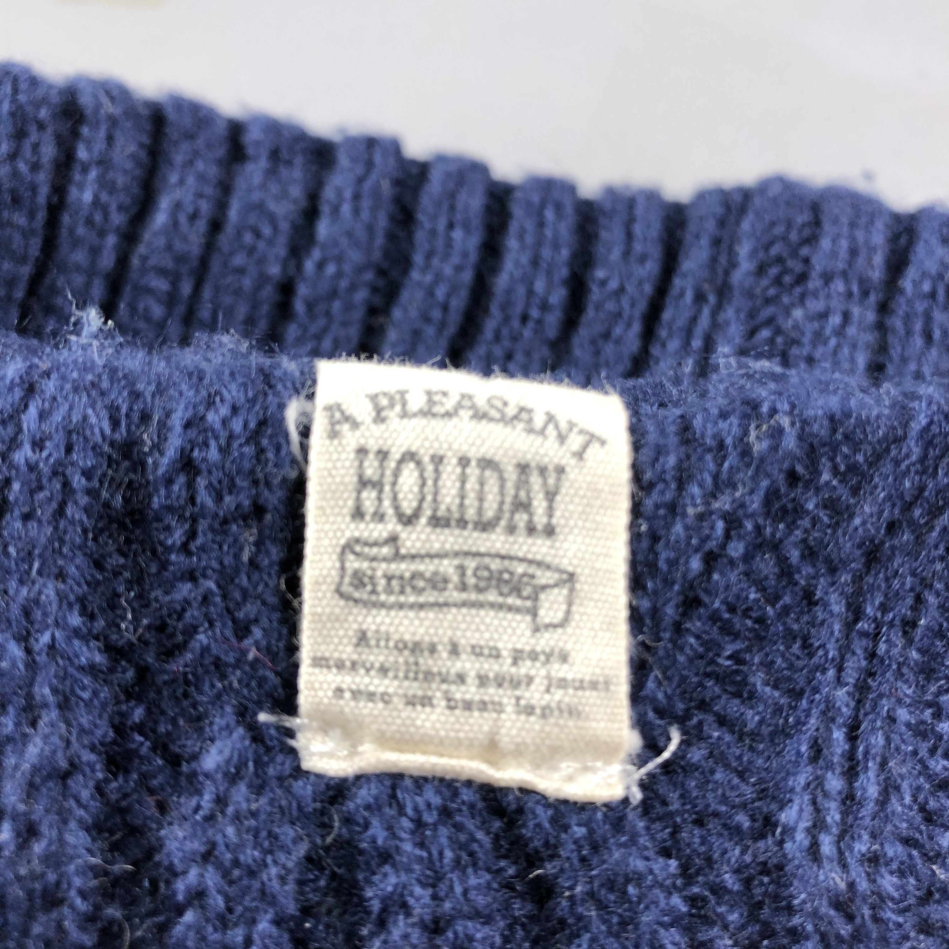 Vintage Cable Knit Fisherman Beanie Snowcap Snow Hat B652 Size ONE SIZE - 5 Thumbnail
