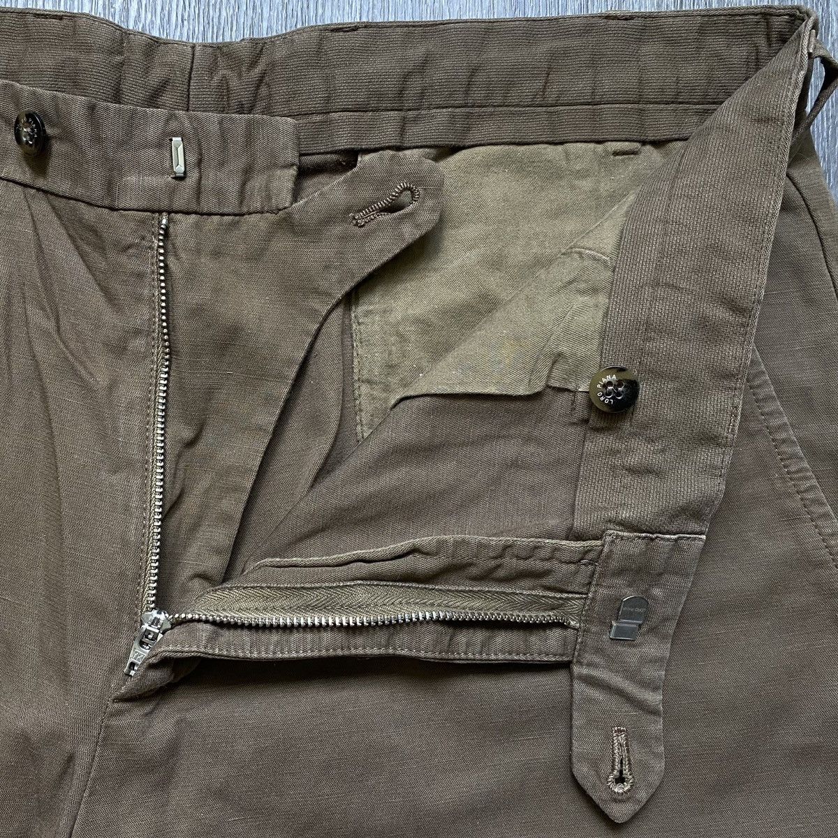 Loro Piana Loro Piana Chocolate Cotton Chino Pants Trousers Jeans Denim Size US 36 / EU 52 - 12 Thumbnail
