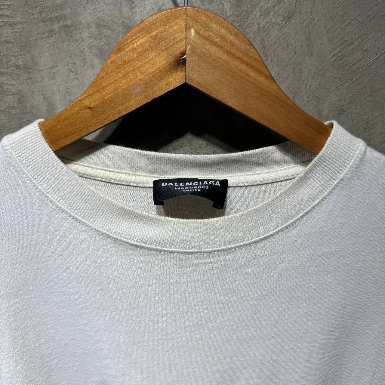 Balenciaga Balenciaga Campaign Embroidered tee Size US L / EU 52-54 / 3 - 8 Thumbnail