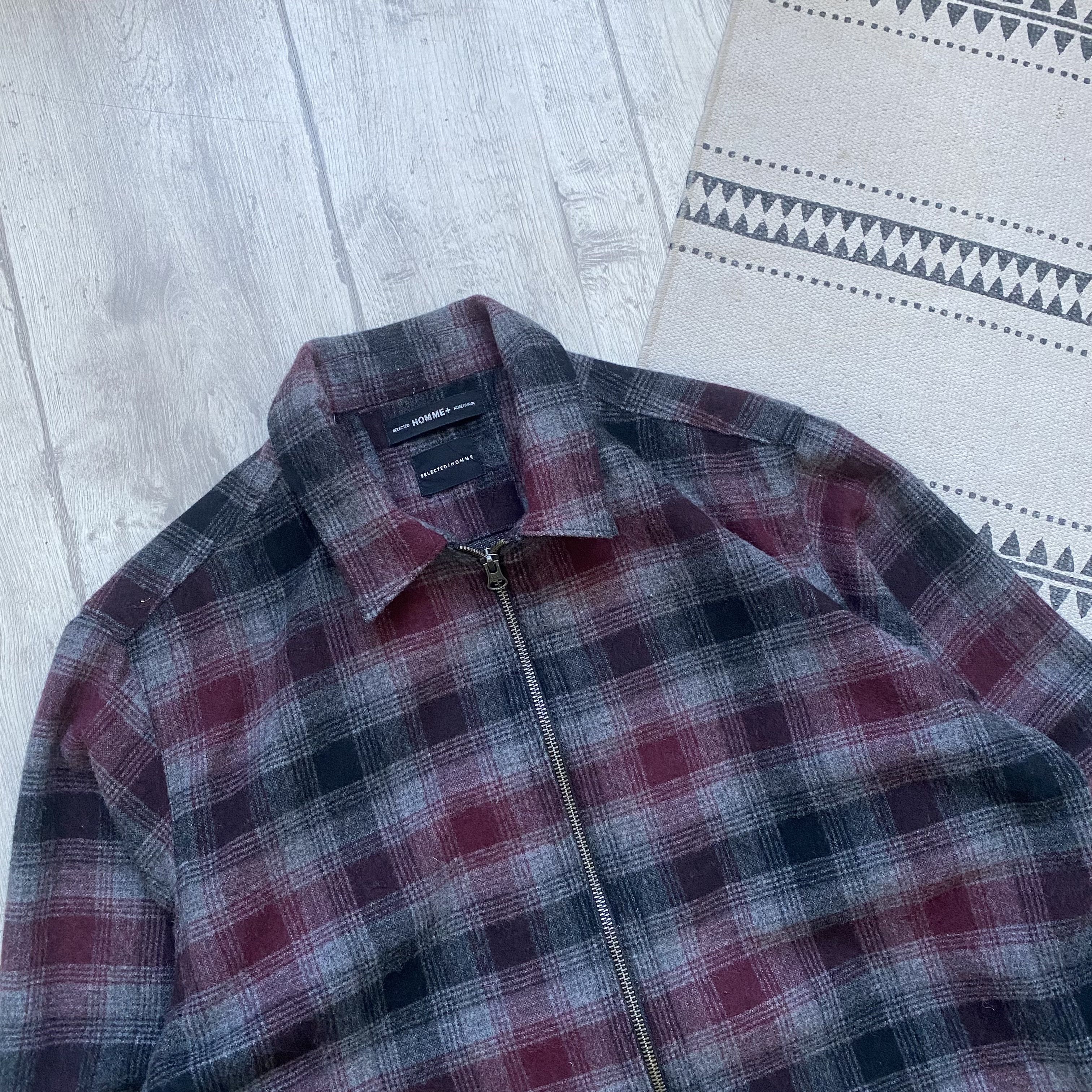 Han Kjobenhavn Selected homme x Han Kjobenhavn zip jacket wool ovreshirt Size US L / EU 52-54 / 3 - 2 Thumbnail