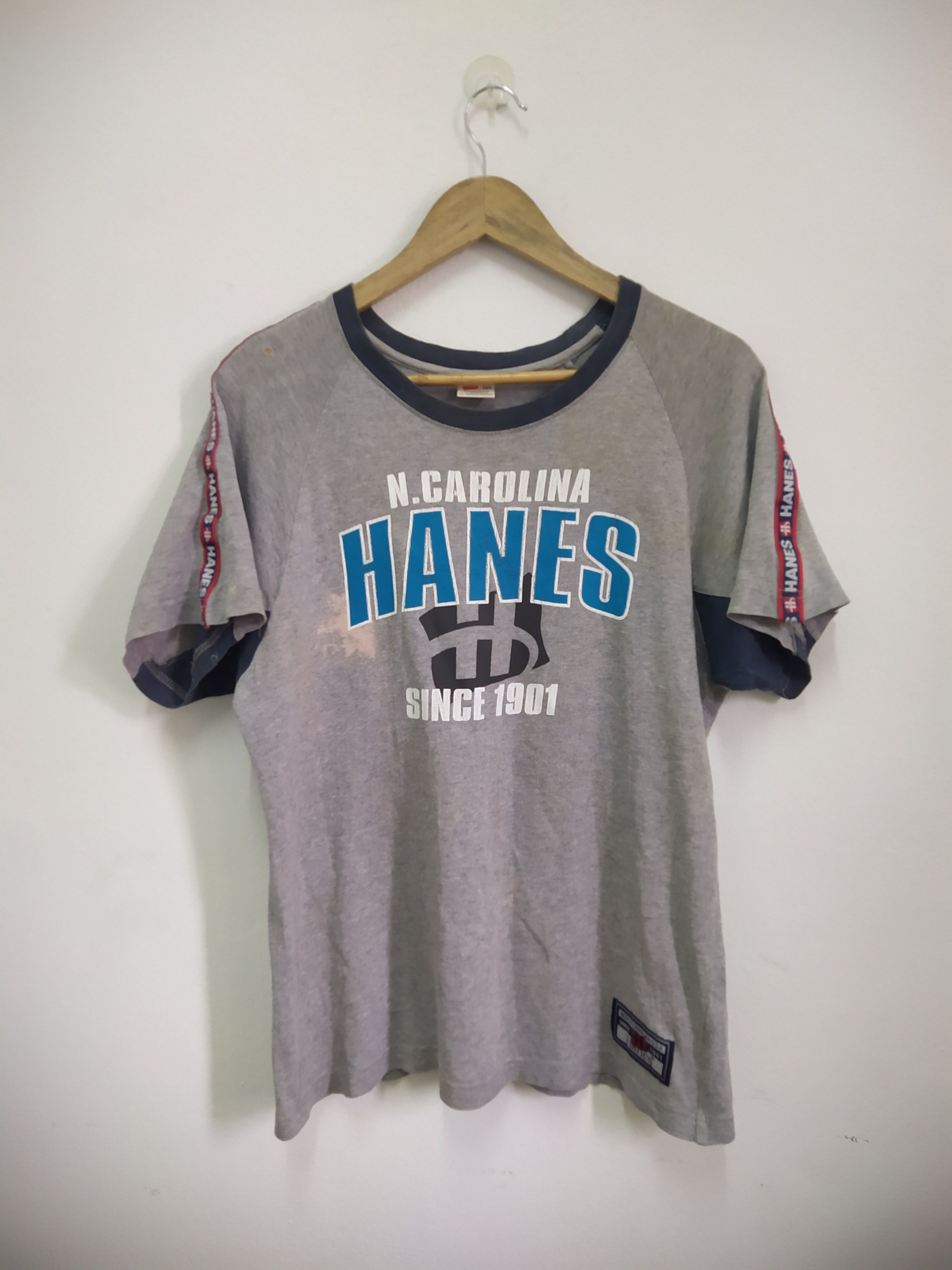 Hanes Hanes North California Rare Side Tape Size US M / EU 48-50 / 2 - 1 Thumbnail