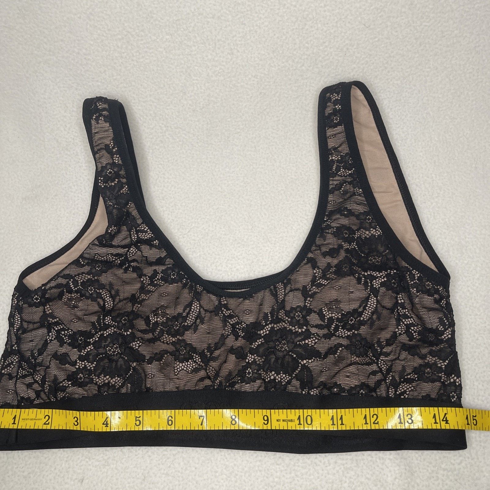 Asos ASOS Lined Bra/ Camisole Black Lace, Size 12- NWOT Size L / US 10 / IT 46 - 5 Thumbnail