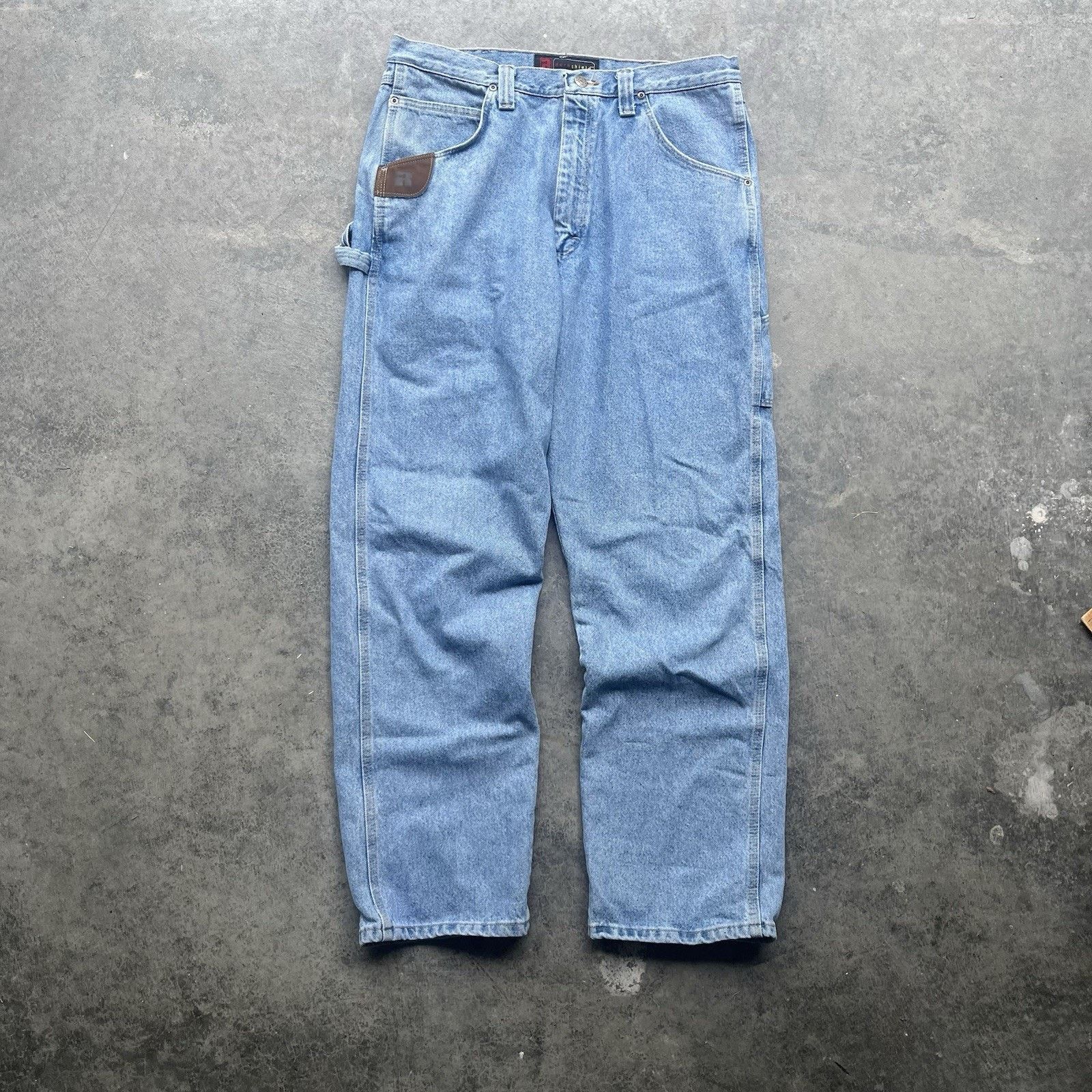 Wrangler Vintage Wrangler Wriggs Carpenter Jeans Men’s 34 X 32 Light Size US 34 / EU 50 - 5 Thumbnail