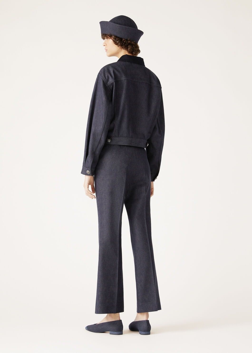 Loro Piana o1srvl11e0825 FAO4492 Jose Pant in Blue Size 27" / US 4 / IT 40 - 5 Thumbnail