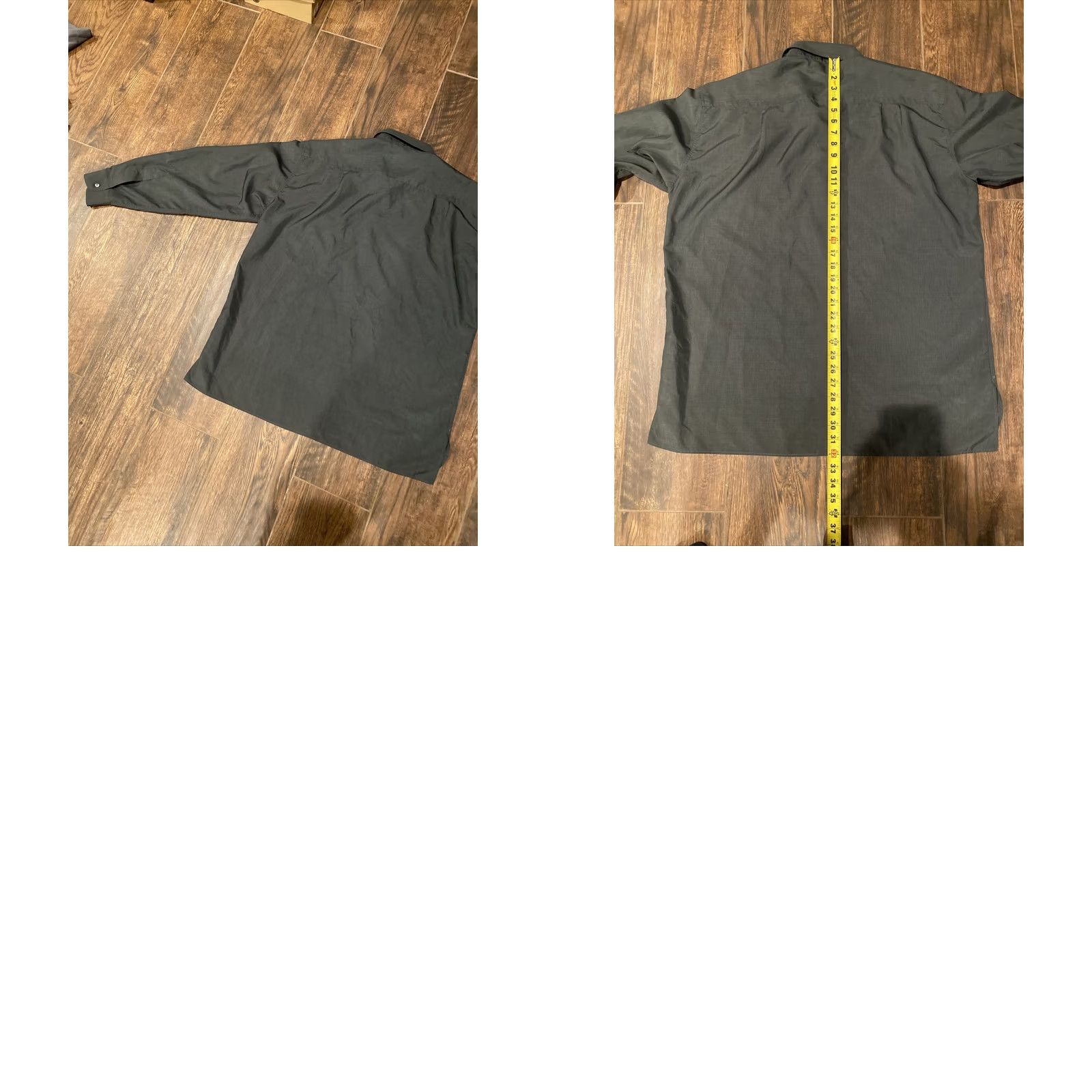 Ermenegildo Zegna VINTAGE Ermenegildo Zegna Mens XL Button-Up Shirt in Green Size US XL / EU 56 / 4 - 8 Thumbnail