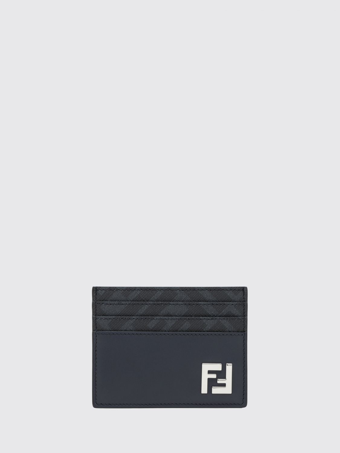 Fendi Fendi Wallet Men Blue Size ONE SIZE - 1 Thumbnail