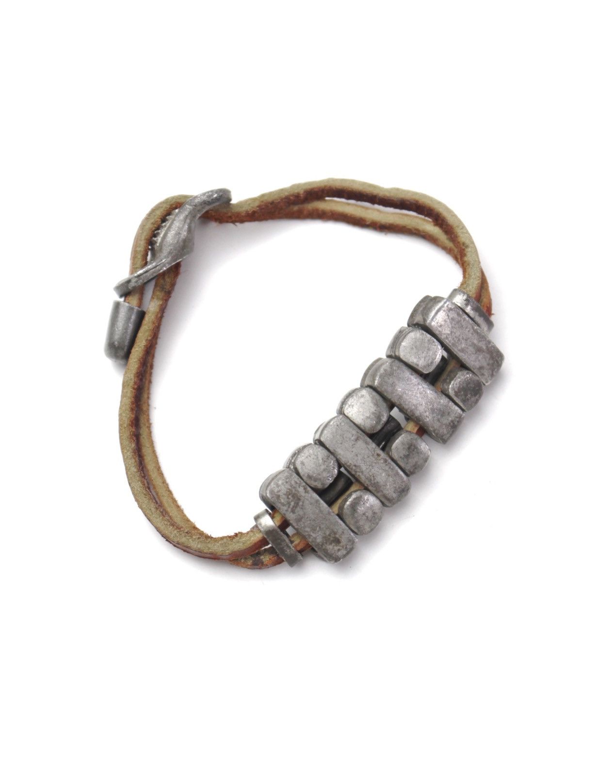 Hysteric Glamour 2000S JAPANESE MADE RUSTIC RAW METAL BRACELET Size ONE SIZE - 1 Thumbnail