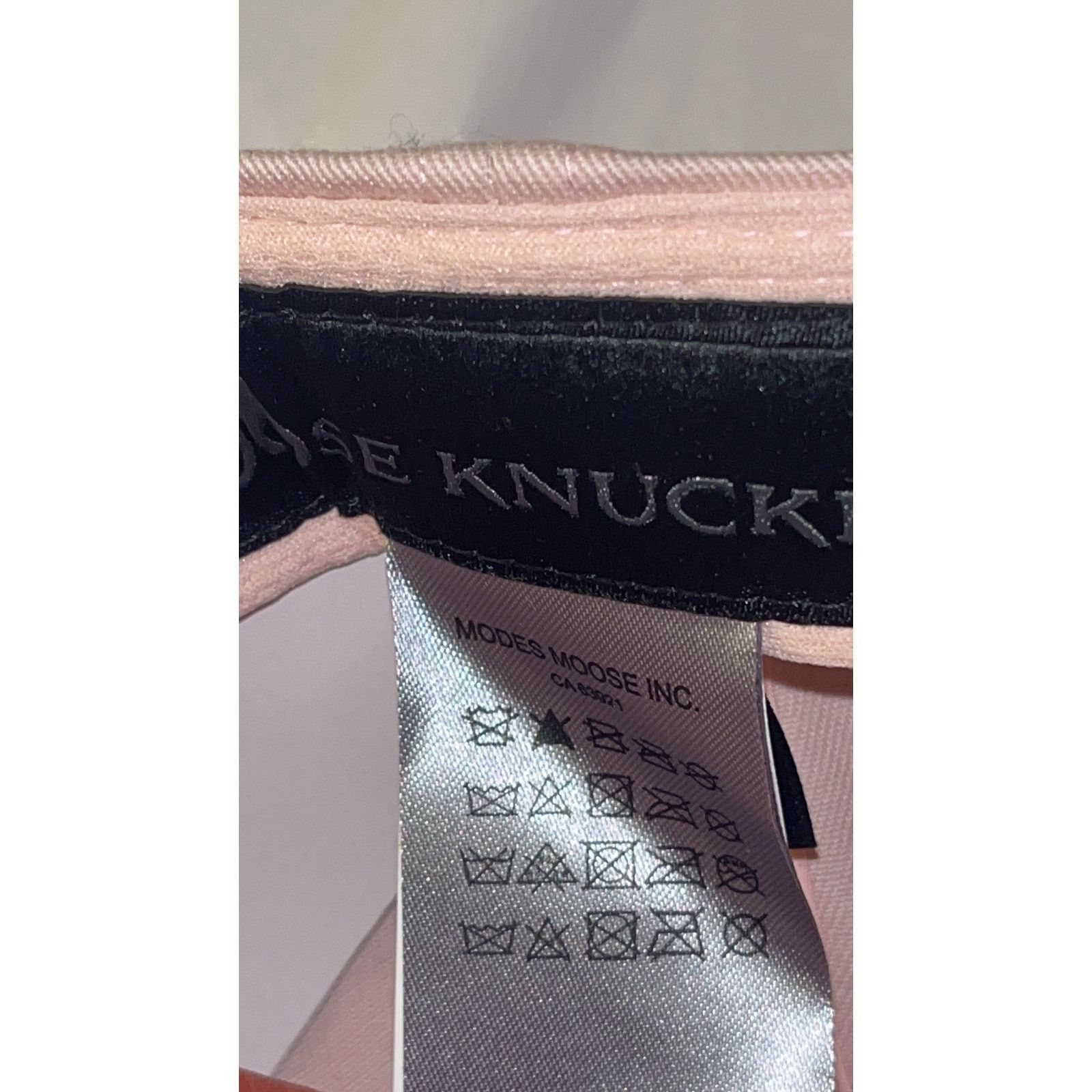 Moose Knuckles Moose Knuckles Hollow Logo Cap Dusty Rose Hat - OS - NWT Size ONE SIZE - 15 Thumbnail