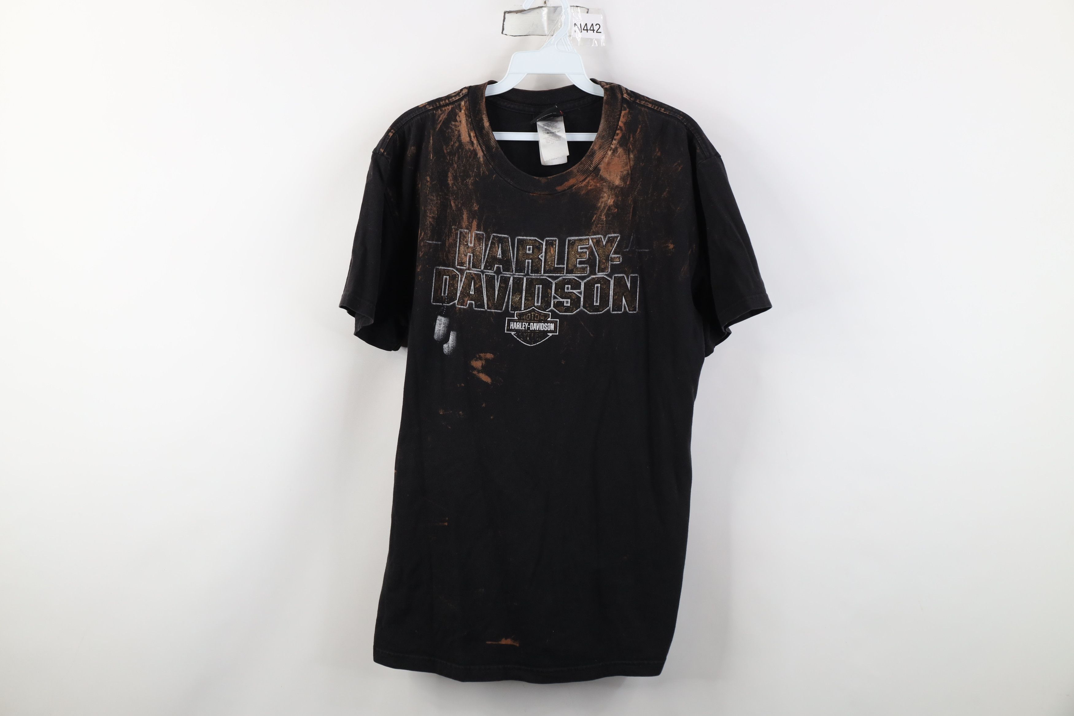 Harley Davidson Vintage Y2K Harley Davidson Military Dog Tags T-Shirt Black Size US L / EU 52-54 / 3 - 1 Thumbnail
