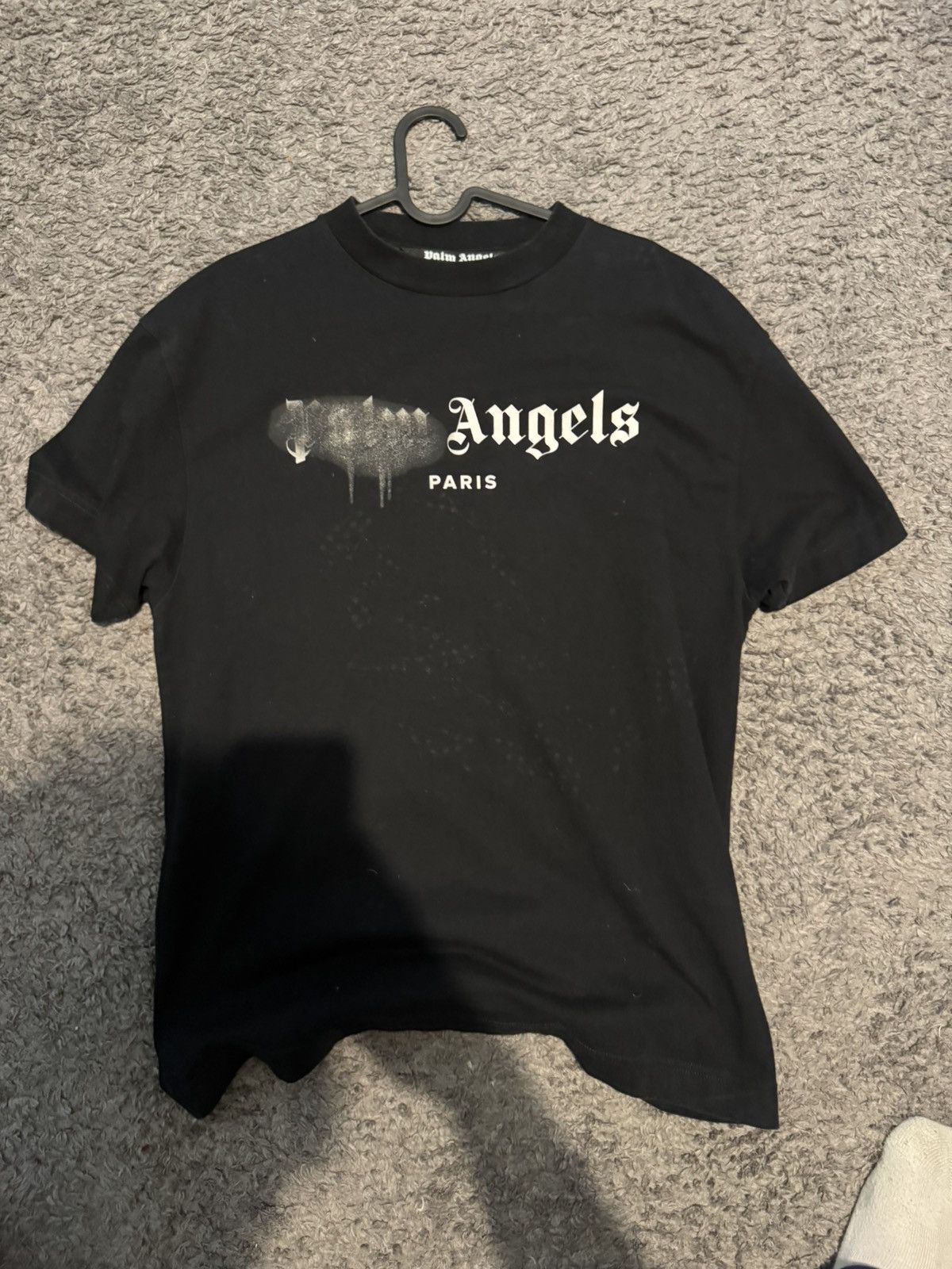 Palm Angels Palm Angels Sprayed Shirt Size US S / EU 44-46 / 1 - 1 Thumbnail