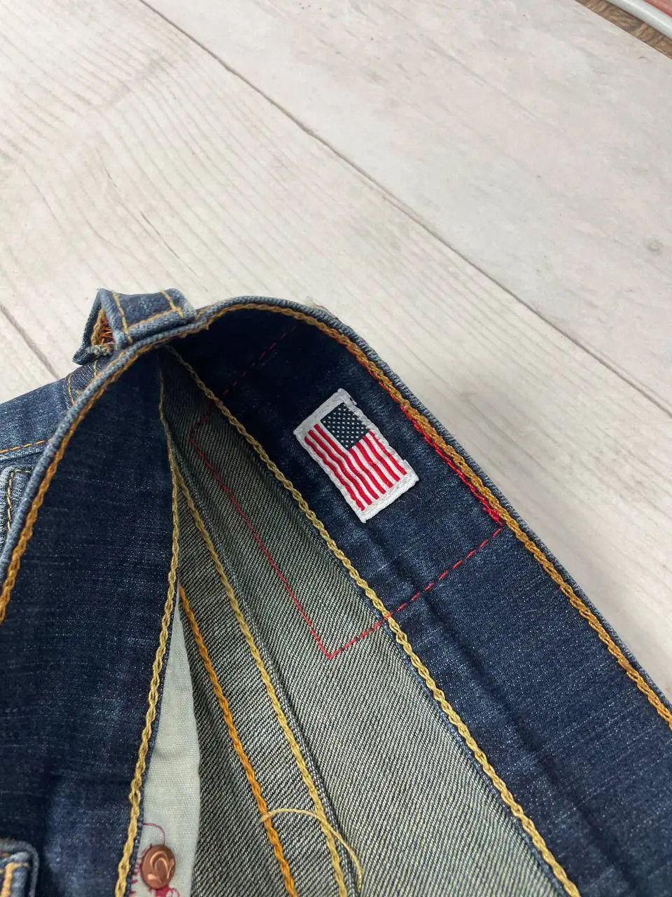 True Religion Vintage True Religion Jack Denim Jeans Baggy Y2K Japan Size US 34 / EU 50 - 13 Thumbnail