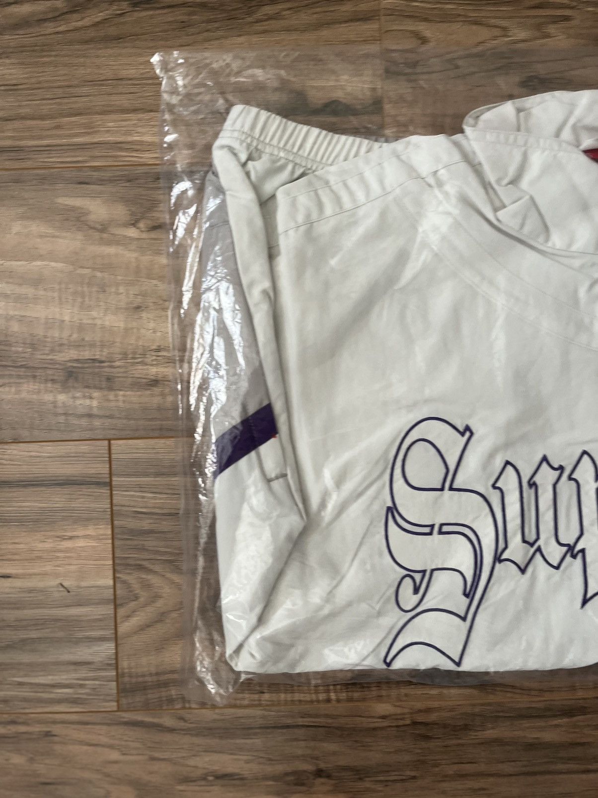 Supreme Supreme Old English Track Jacket Size US XXL / EU 58 / 5 - 2 Thumbnail