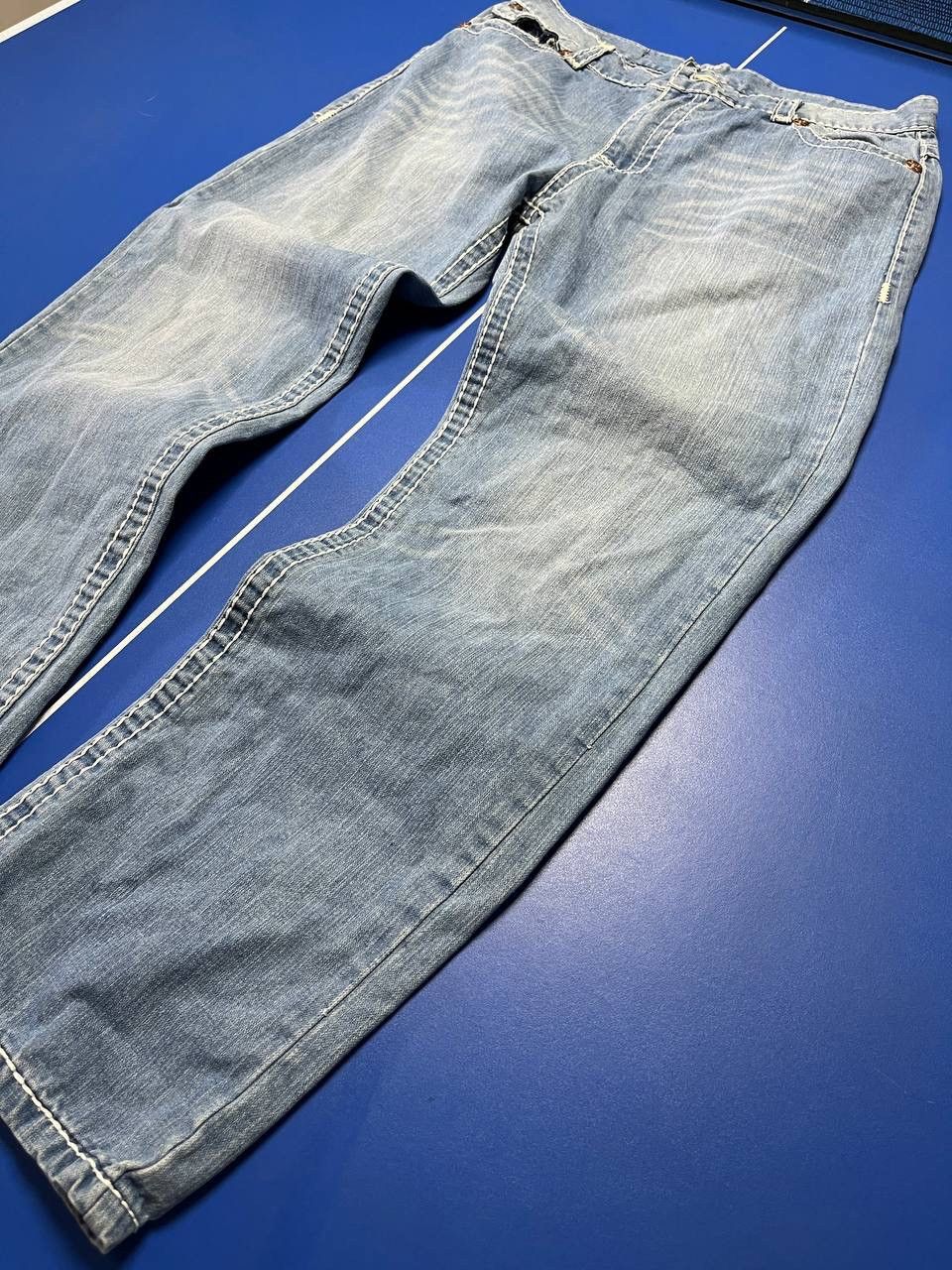 True Religion True Religion Joey Super T Denim Jeans Blue Men’s Size 40 Size US 40 / EU 56 - 3 Thumbnail