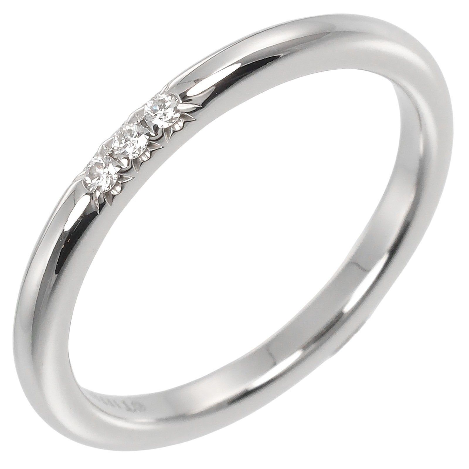 Tiffany & Co. Tiffany & Co. Forever Band Ring Platinum with Diamonds Size ONE SIZE - 1 Thumbnail