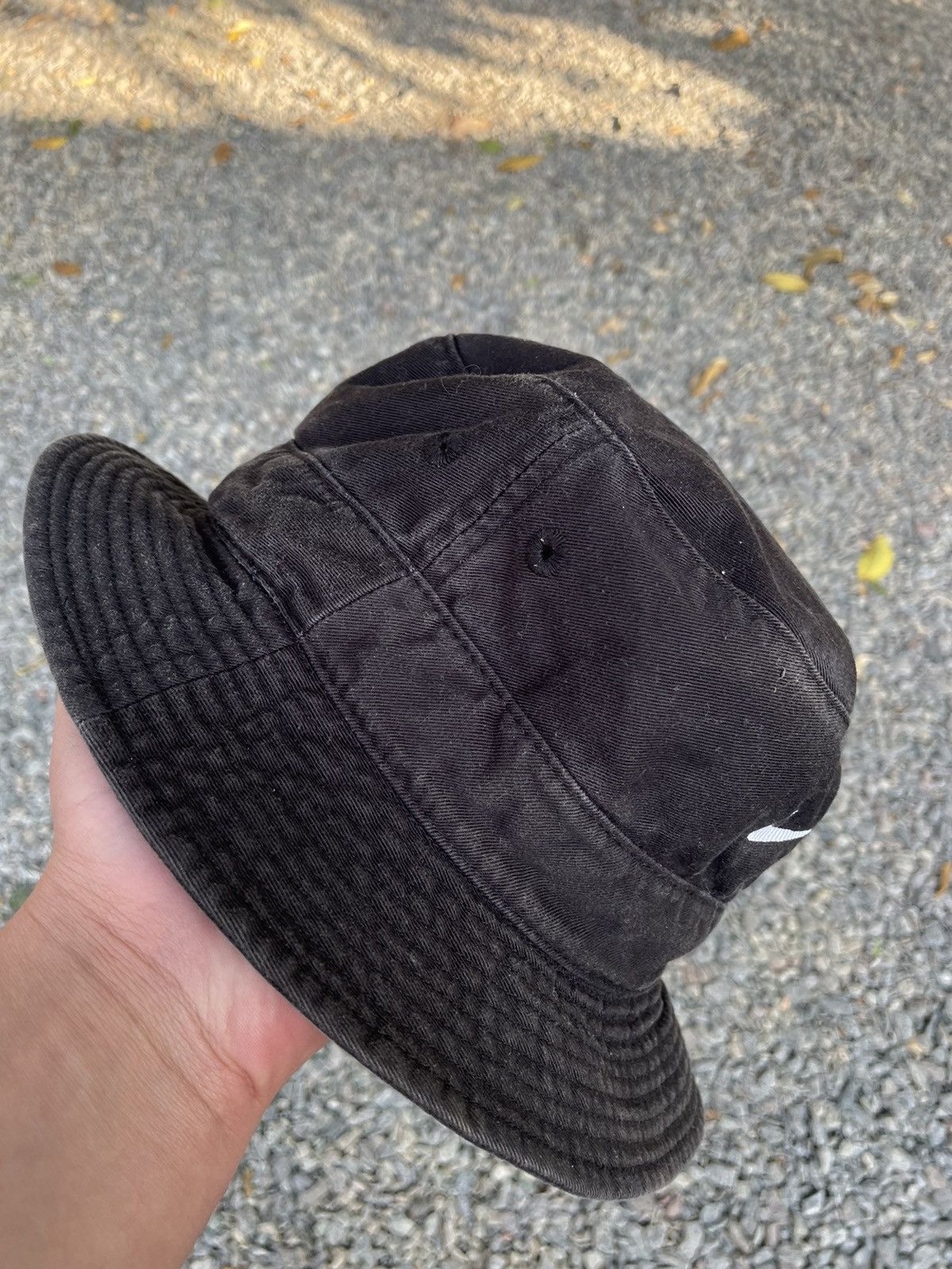 Nike × Vintage Vintage Nike Panama Swoosh Hat Cap Gorpcore Rap Style Size ONE SIZE - 4 Thumbnail