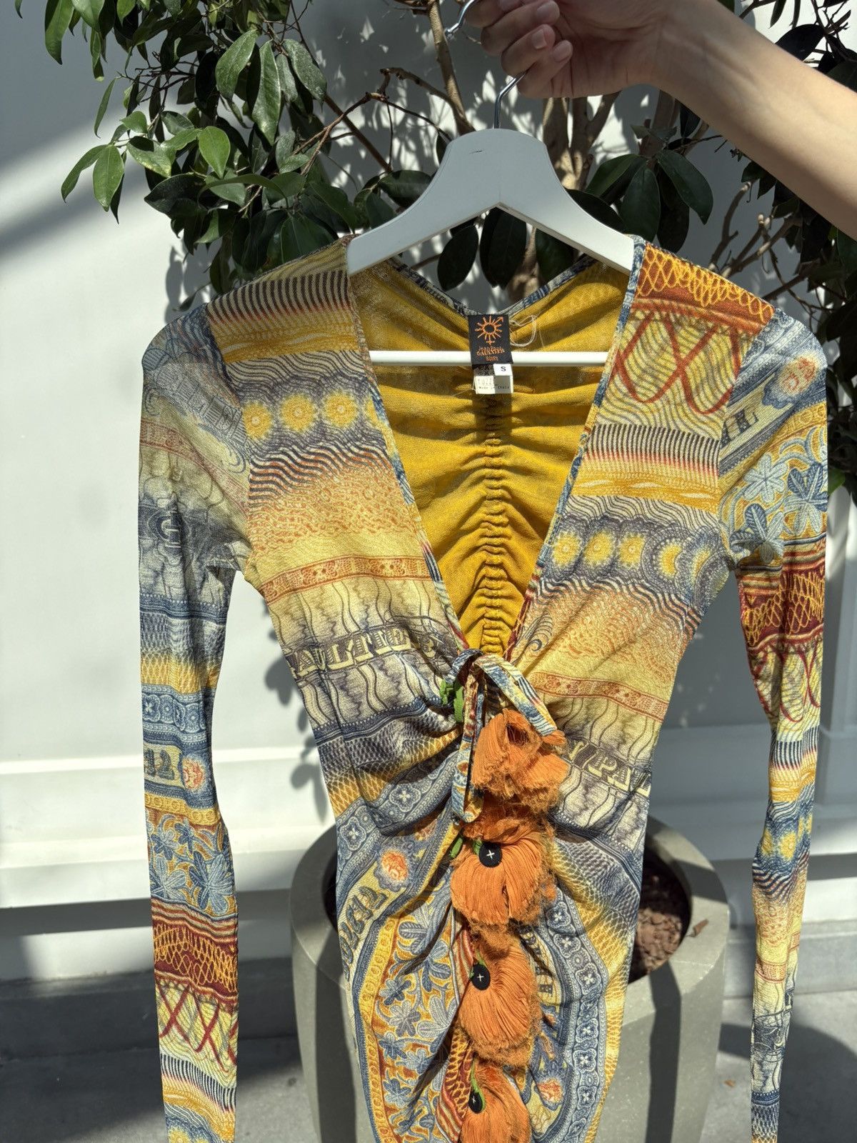 Jean Paul Gaultier Jean Paul Gaultier soleil tattoo print dress Size S / US 4 / IT 40 - 16 Thumbnail