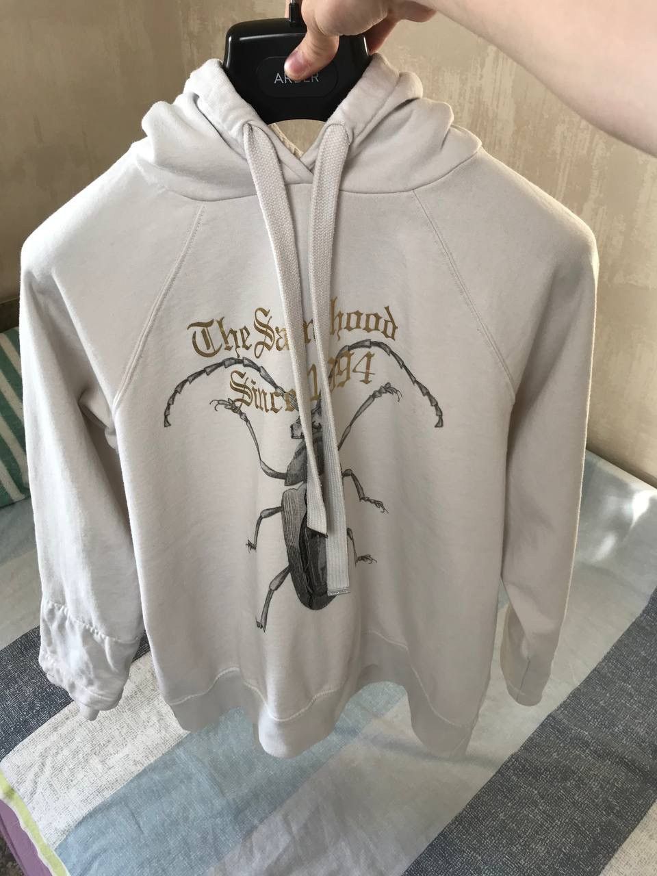 Allsaints 🔥 Allsaints Chasma Lucia Graphic Logo Hoodie Sweatshirt Y2K Size S / US 4 / IT 40 - 7 Thumbnail