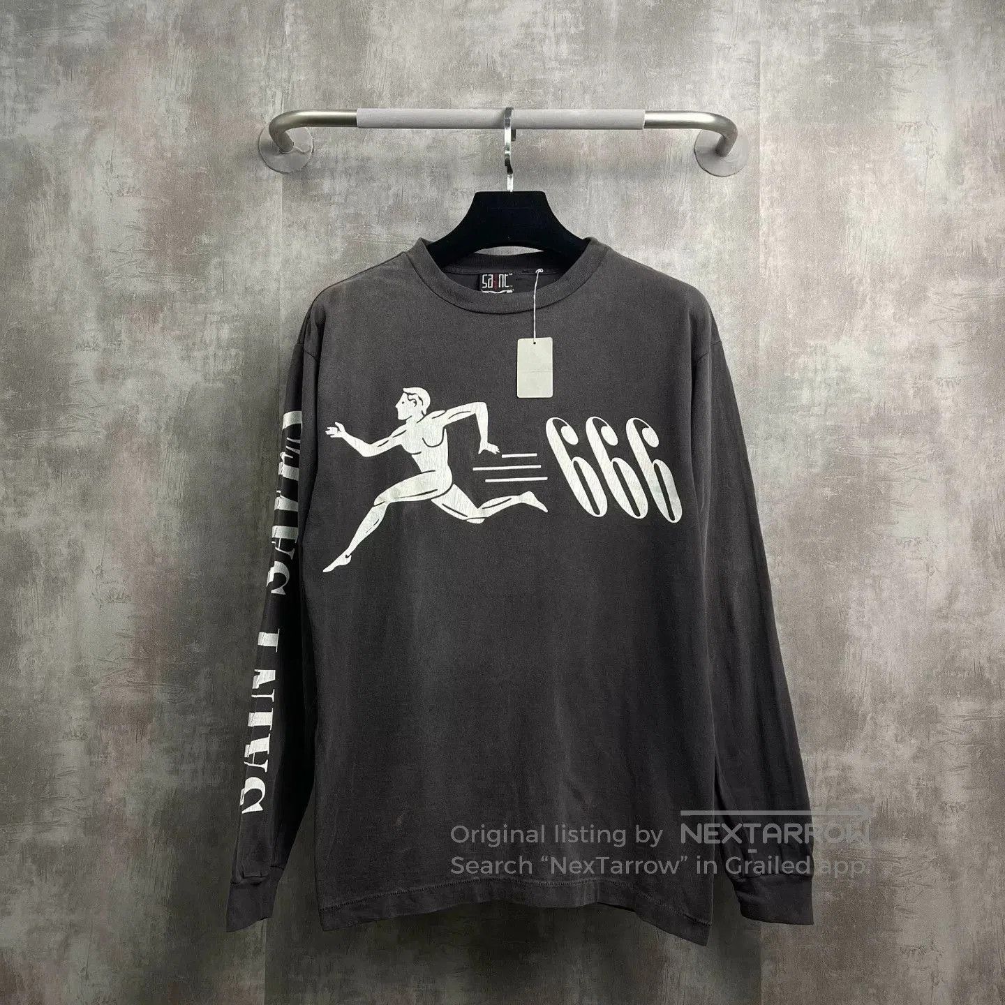 Saint Michael Saint Michael Runner Washed Black LS T. Size US M / EU 48-50 / 2 - 1 Thumbnail
