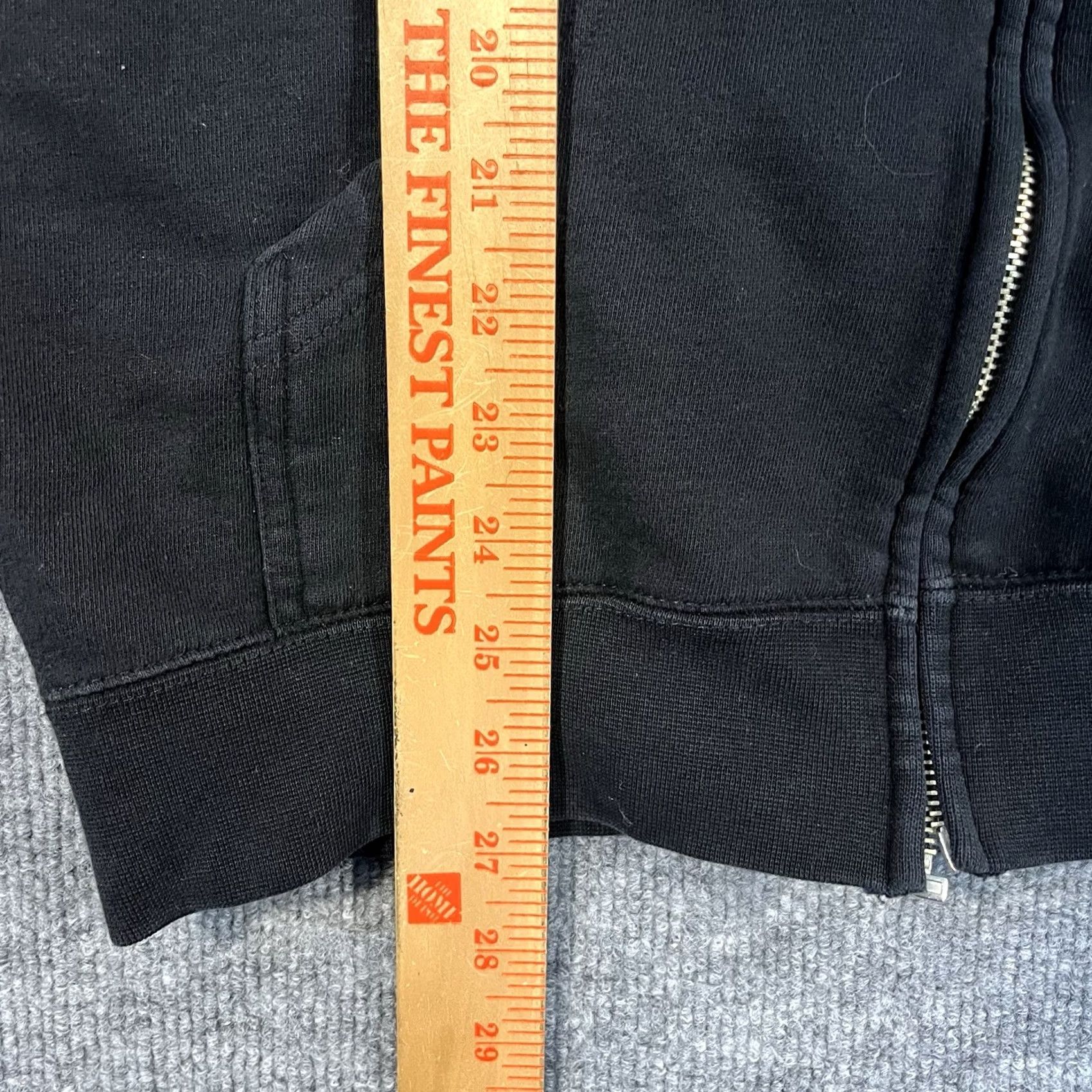 Vintage VINTAGE Chicago World Tour Concert Zip Hoodie Hoodie Mens Large Black 90s Zip Full Zip Bands/Concert Merch Size US L / EU 52-54 / 3 - 4 Thumbnail