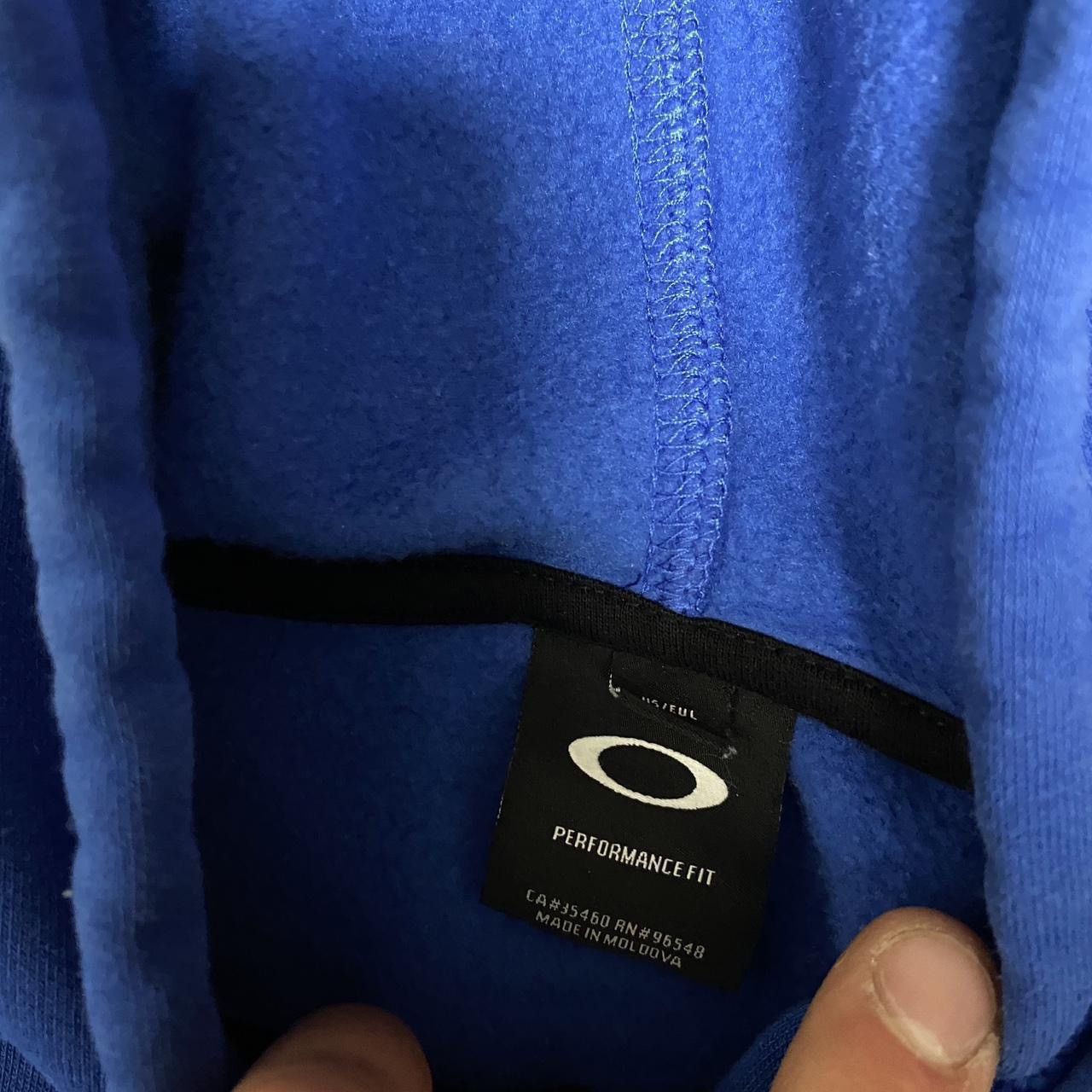 Oakley Y2K navy blue and yellow Oakley hoodie Size US M / EU 48-50 / 2 - 3 Thumbnail