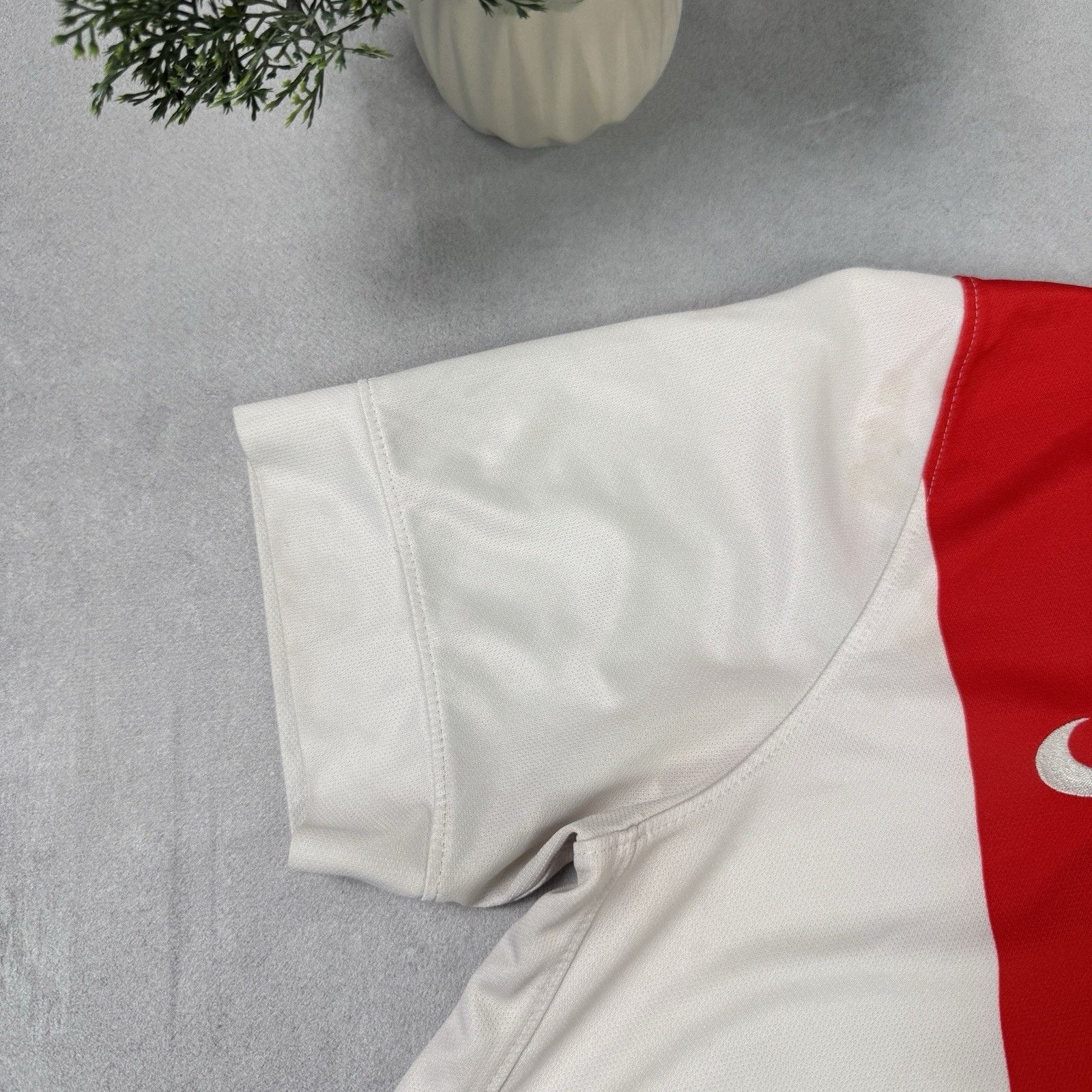 Nike NIKE HOME CLASSIC AS MONACO 2014-2015 JERSEY MEN'S SIZE M Size US M / EU 48-50 / 2 - 2 Thumbnail