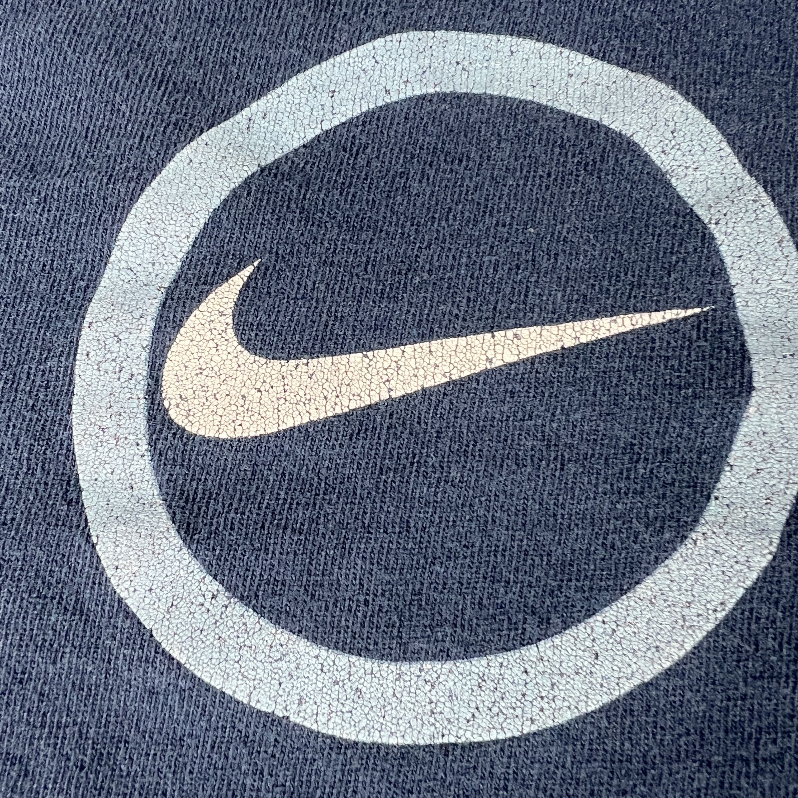 Nike × Vintage VTG Nike Swoosh Shirt Double Sided Short Sleeve Tee USA Made Size US M / EU 48-50 / 2 - 10 Thumbnail
