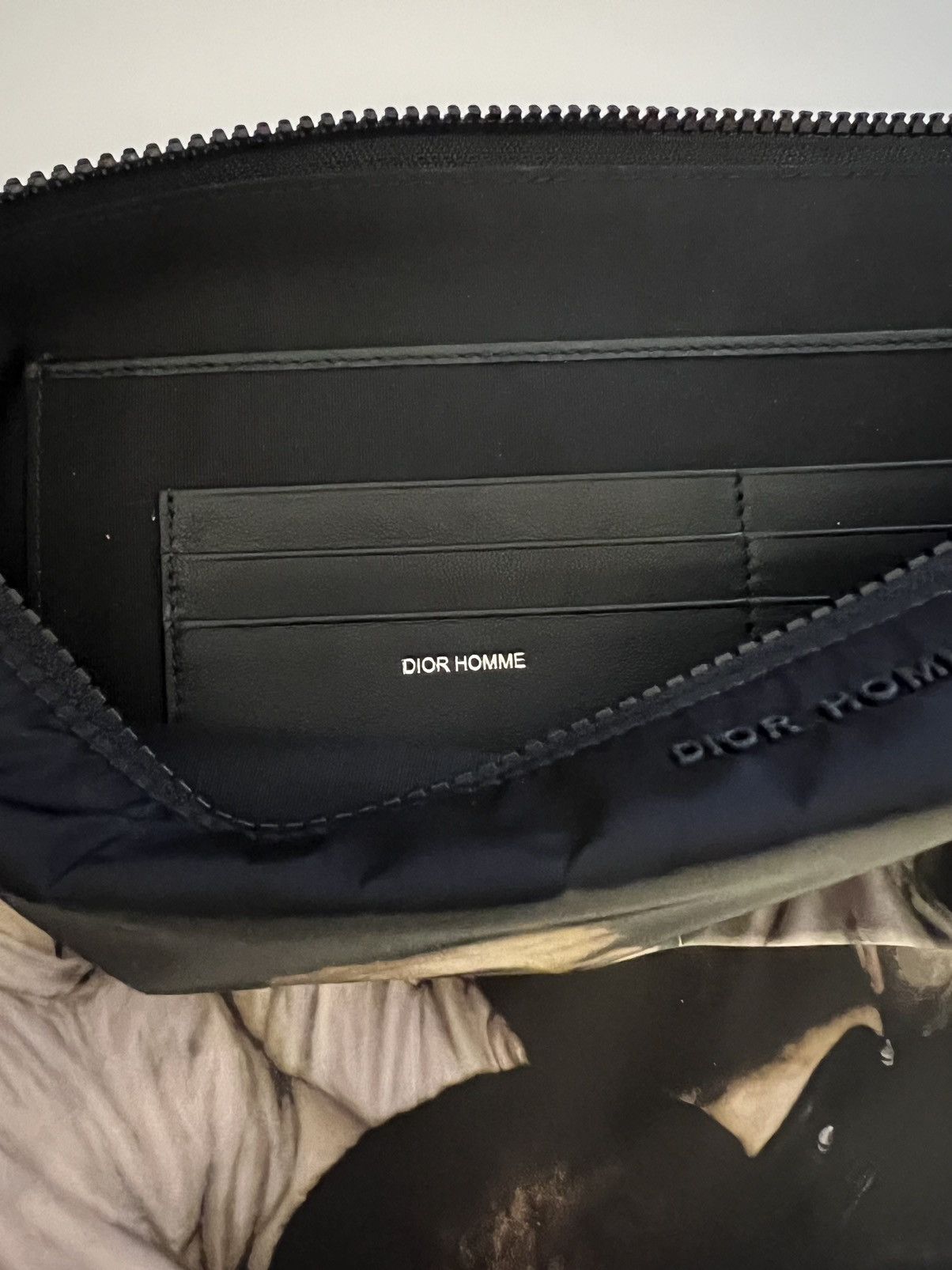 Dior Dior Homme Dan Witz Mosh Pit large nylon pouch Size ONE SIZE - 9 Thumbnail
