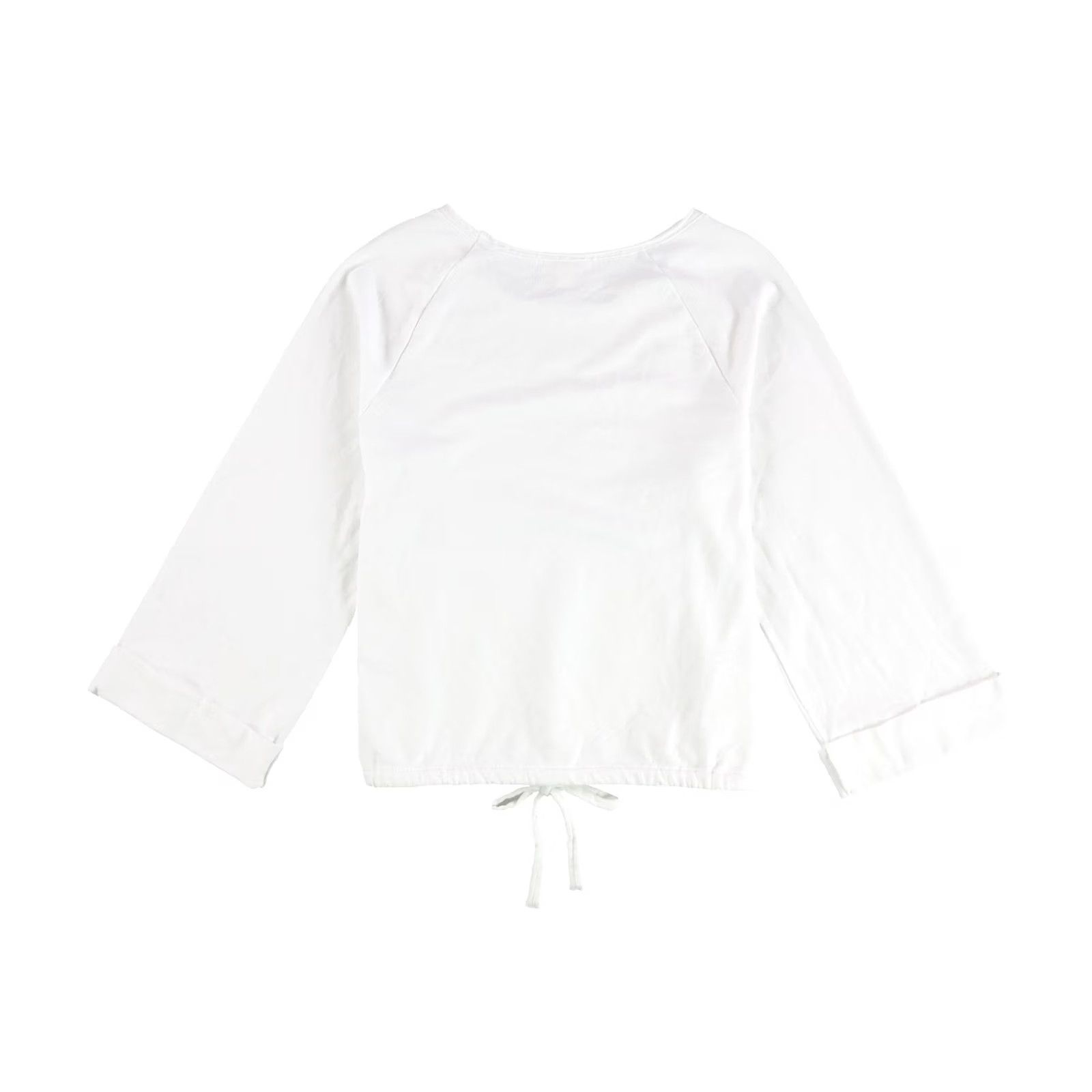 Treasure & Bond Treasure & Bond Womens Blouse, Solid Pullover, White, M Size M / US 6-8 / IT 42-44 - 2 Thumbnail