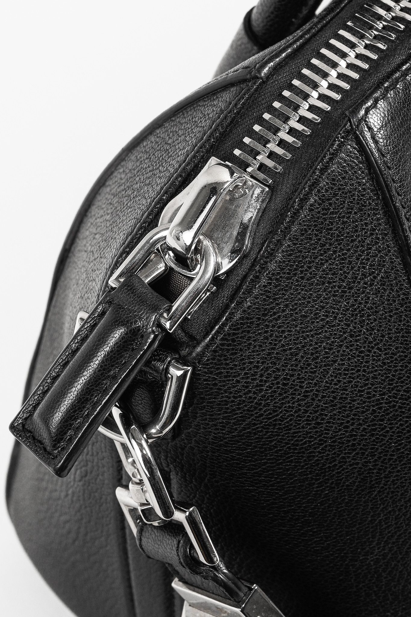 Givenchy Givenchy Antigona Small Black Leather Tote Bag Size ONE SIZE - 11 Thumbnail