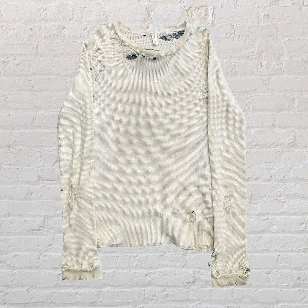 Number (N)ine Number (N)ine Destroyed Longsleeve - SS02 “Modern 