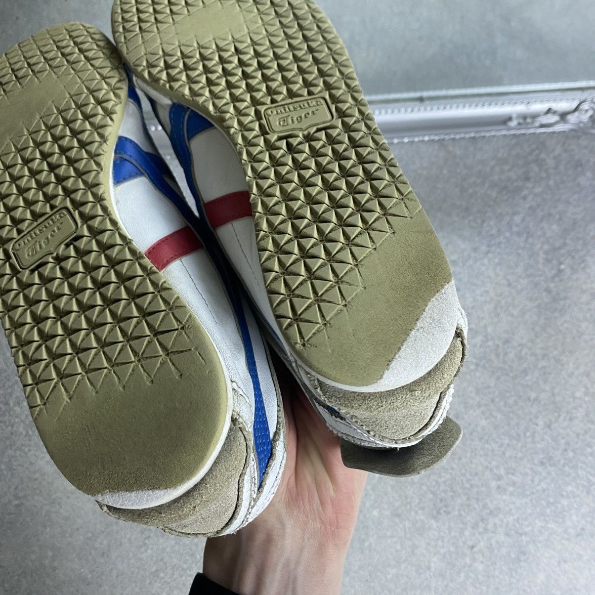 Asics Vintage Asics Tiger Onitsuka White Sneakers Size US 8.5 / EU 41-42 - 8 Thumbnail