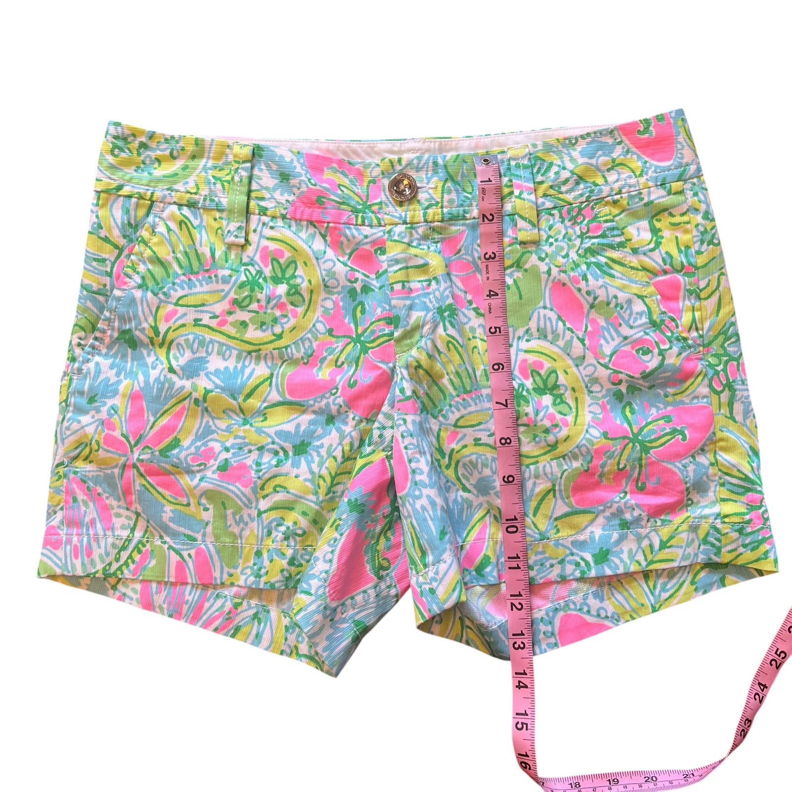 Lilly Pulitzer Lilly Pulitzer The Callahan Short Coconut Jungle Size 2 Size 26" / US 2 / IT 38 - 8 Thumbnail