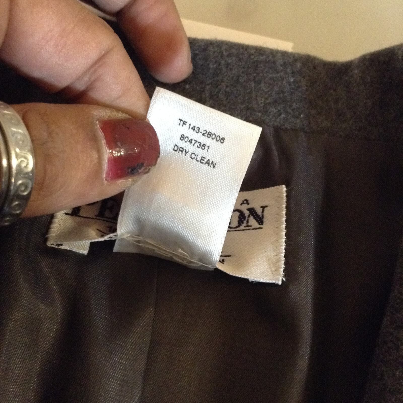 Pendleton Pendleton Wool Gray Blazer SZ 10 Collared Hidden Buttons VTG Size L / US 10 / IT 46 - 10 Thumbnail