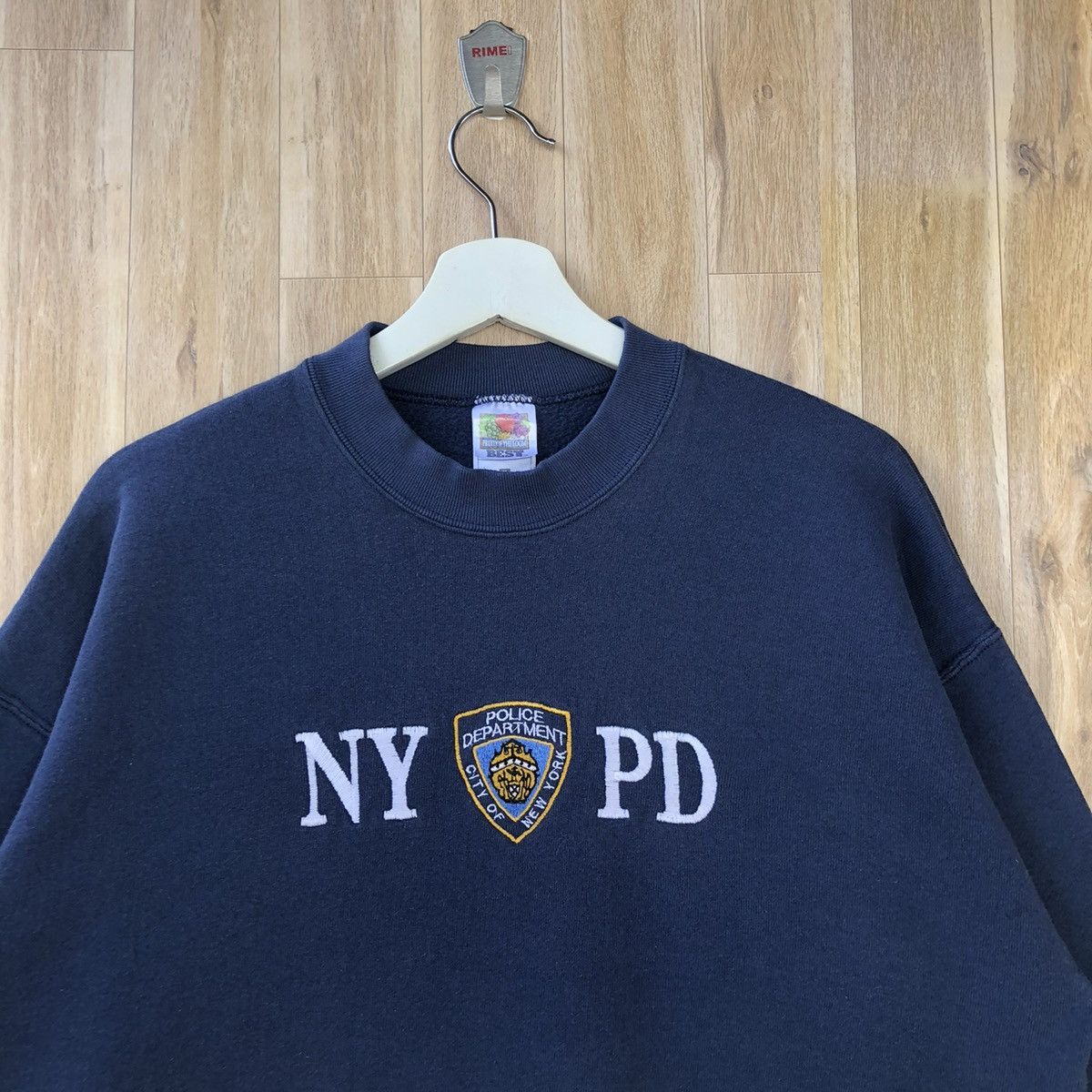 Vintage Vintage New York acity Police Department Pullover Sweatshirt Size US XL / EU 56 / 4 - 3 Thumbnail