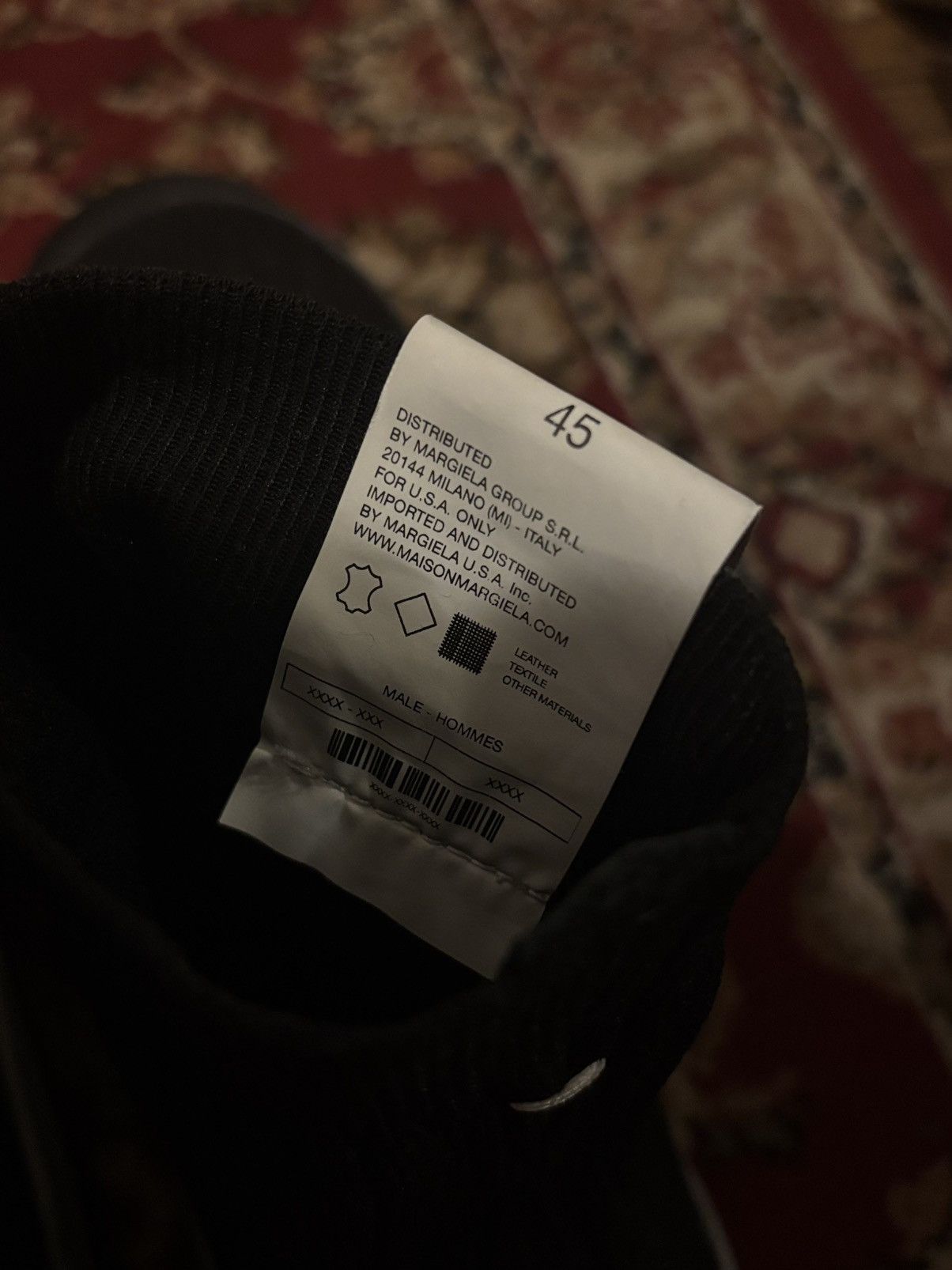 Maison Margiela 580€ retail Security Sock Boots 45 Size US 12 / EU 45 - 5 Thumbnail