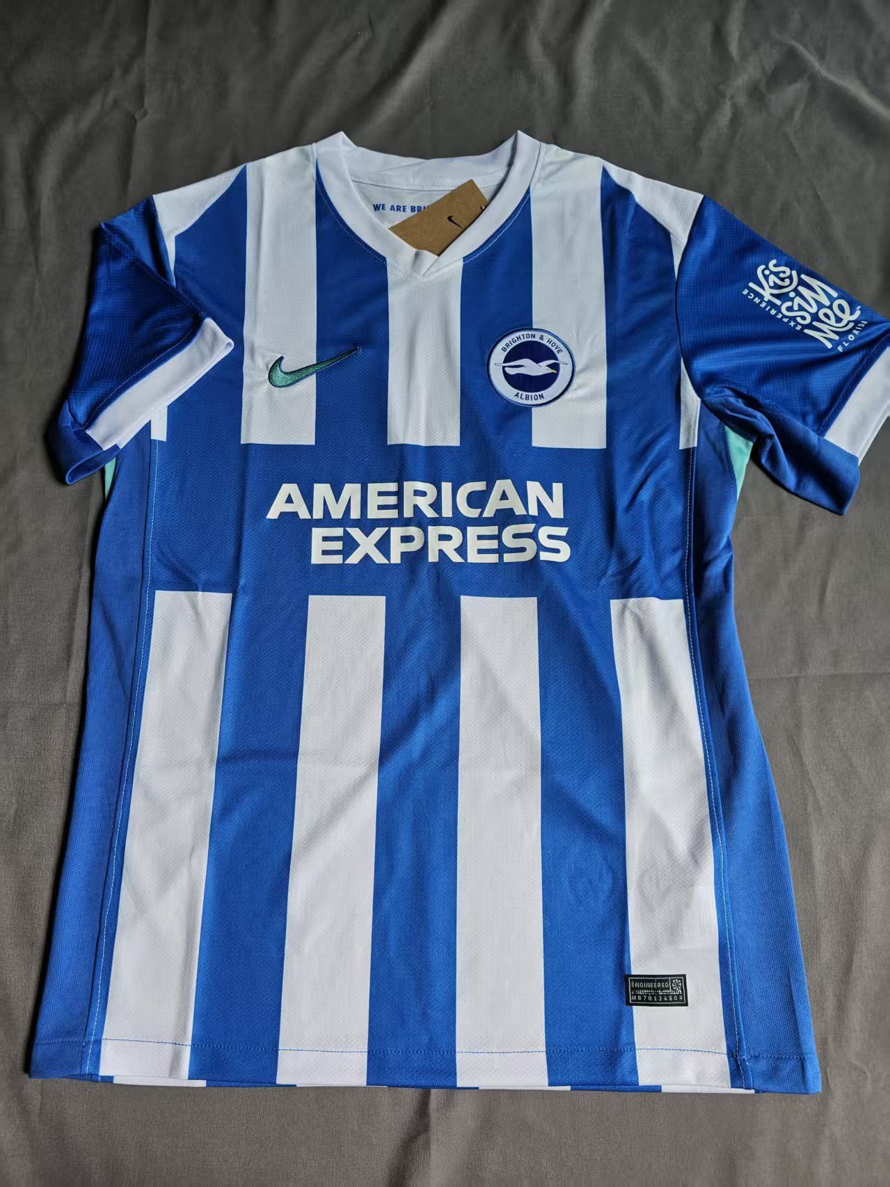 Other Brighton Jersey Home 2025 26 Season Size US L / EU 52-54 / 3 - 1 Thumbnail