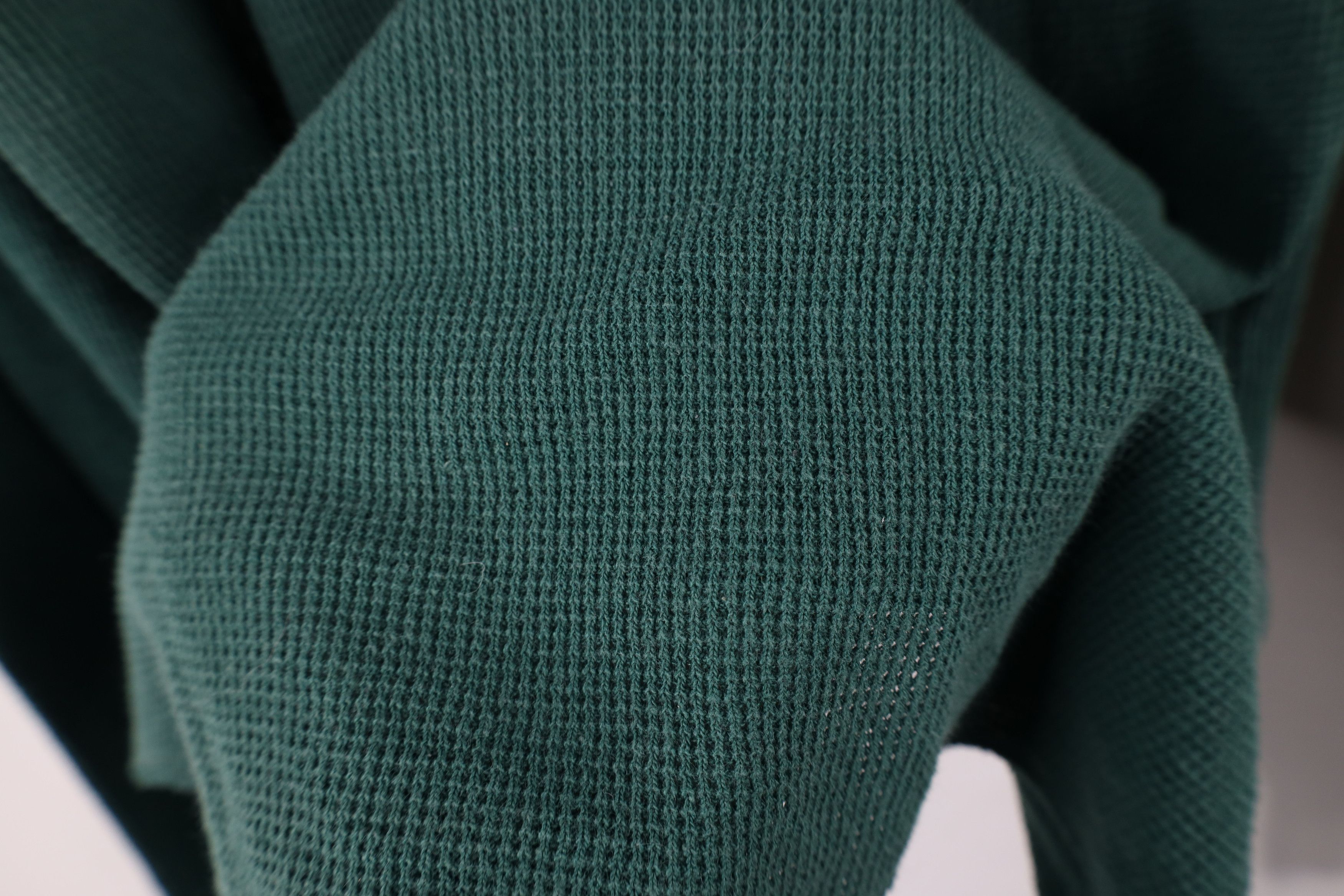 Vintage Vintage 90s Streetwear Thin Thermal Waffle Knit T-Shirt USA Size US XL / EU 56 / 4 - 6 Thumbnail