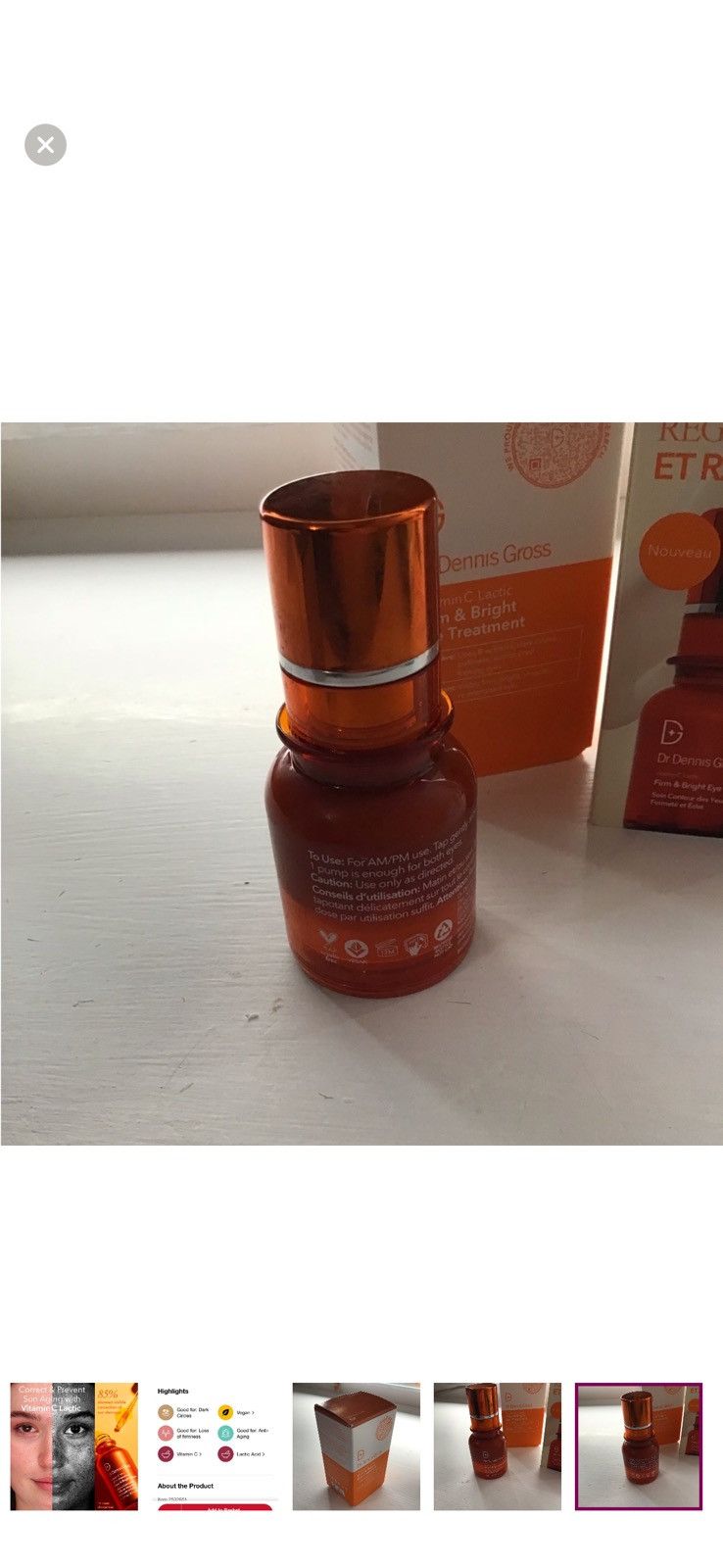 Other Vitamin C Lactic Firm & Bright Eye Treatment Size ONE SIZE - 10 Thumbnail