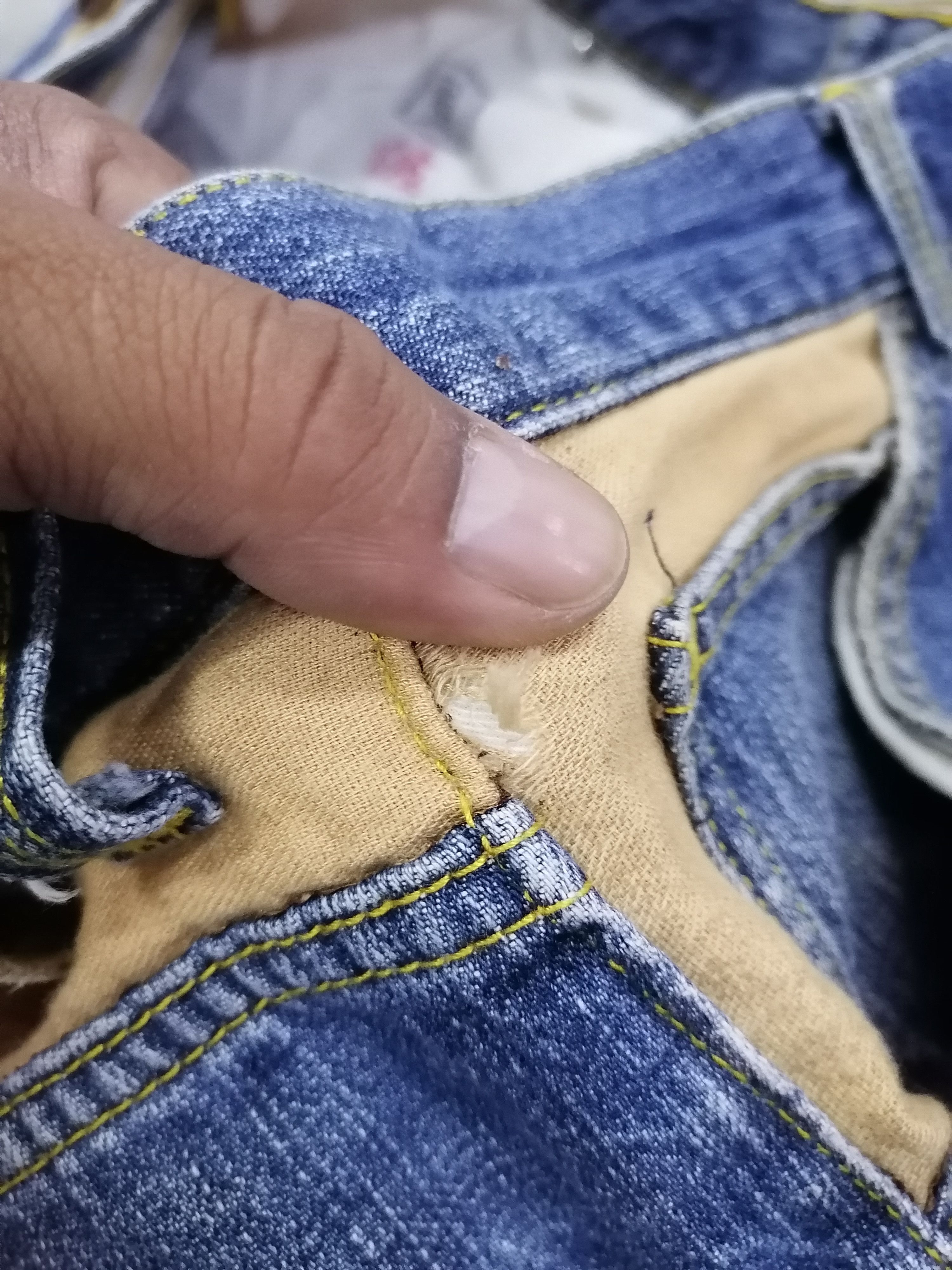 Japanese Brand Naminoritatsujin Embroidery Gaijin Denim Pants Size US 34 / EU 50 - 12 Thumbnail