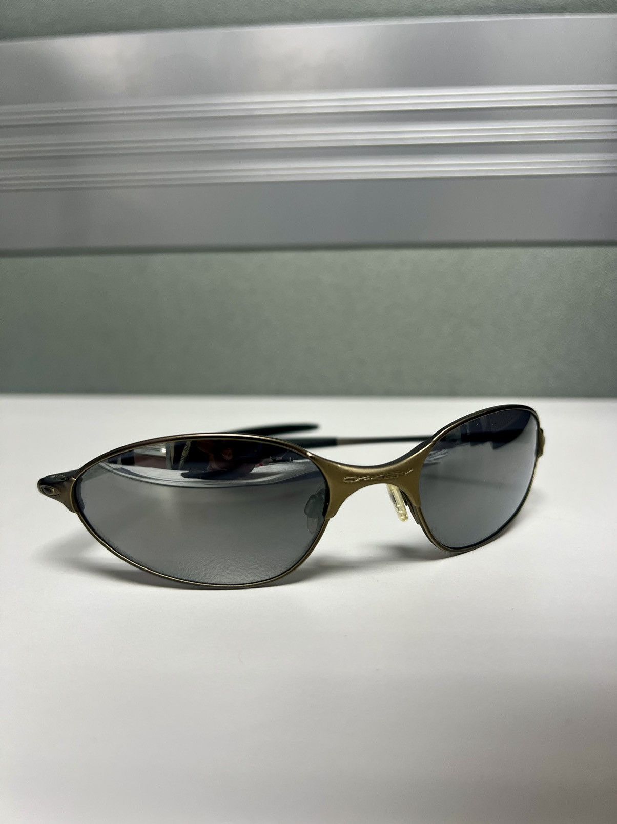 Oakley RARE 2000 Oakley a wire U.S Pattern Sunglasses Size ONE SIZE - 8 Thumbnail