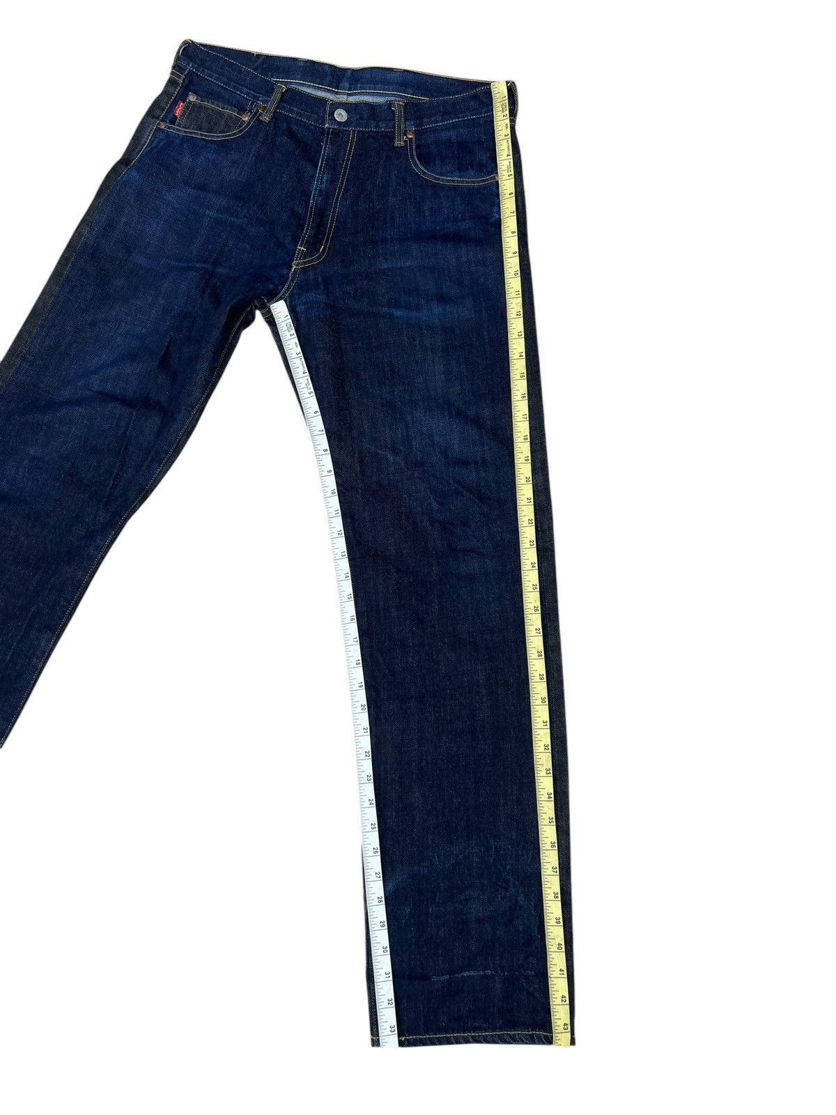 Futura Vintage FUTURA Japan 2 Tones Denim Distressed Jeans Size US 34 / EU 50 - 4 Thumbnail