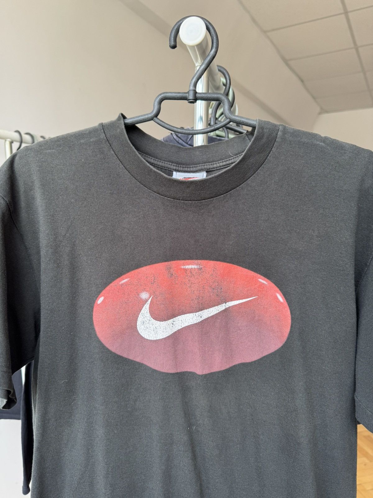 Nike Vintage 90s Nike Red Pill T-shirt Size US M / EU 48-50 / 2 - 2 Thumbnail