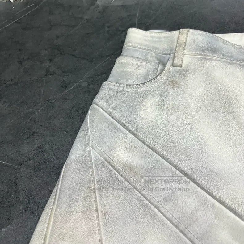 Balenciaga Balenciaga size S Motorcycle Leather Pants Size US 27 - 4 Thumbnail