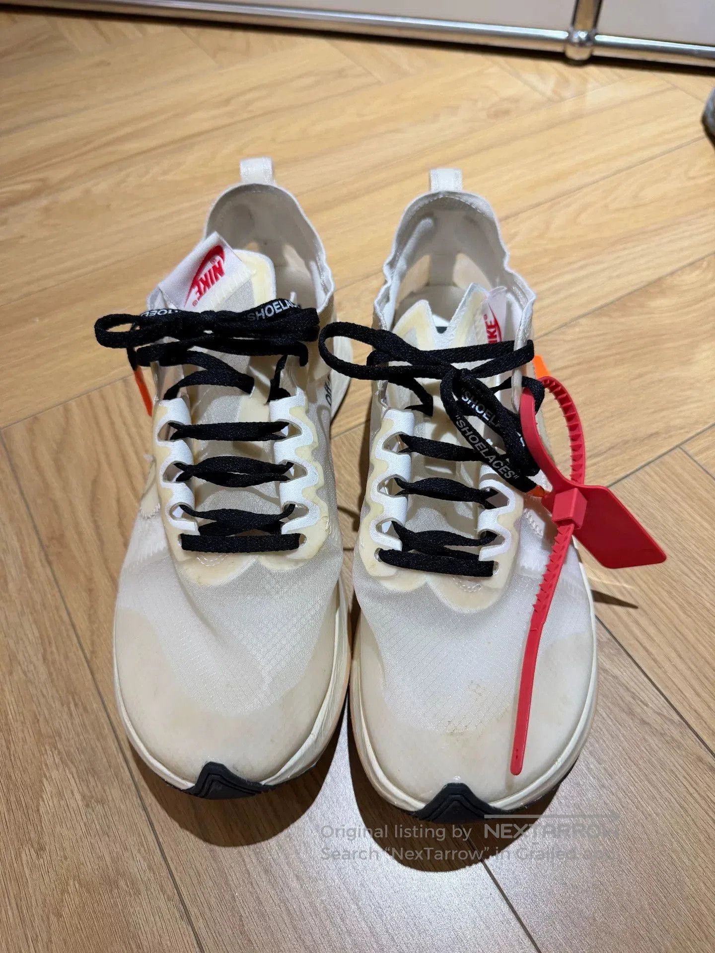 Off-White nike zoom fly off white virgil sneaker. Size US 10 / EU 43 - 1 Thumbnail