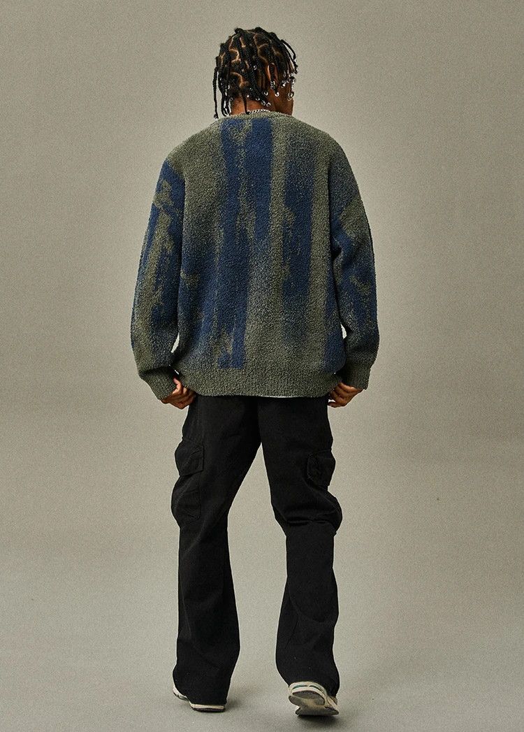 Japanese Brand × Vintage Vintage Knitted Sweater Size US XXL / EU 58 / 5 - 2 Thumbnail